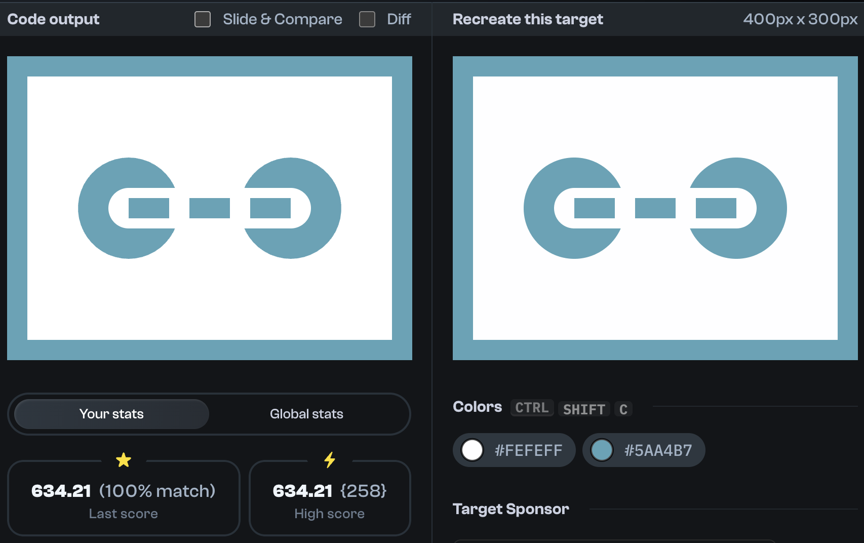 Target 170 comparison