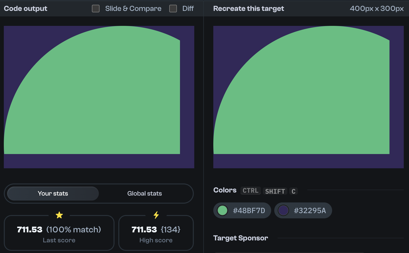 Target 188 comparison