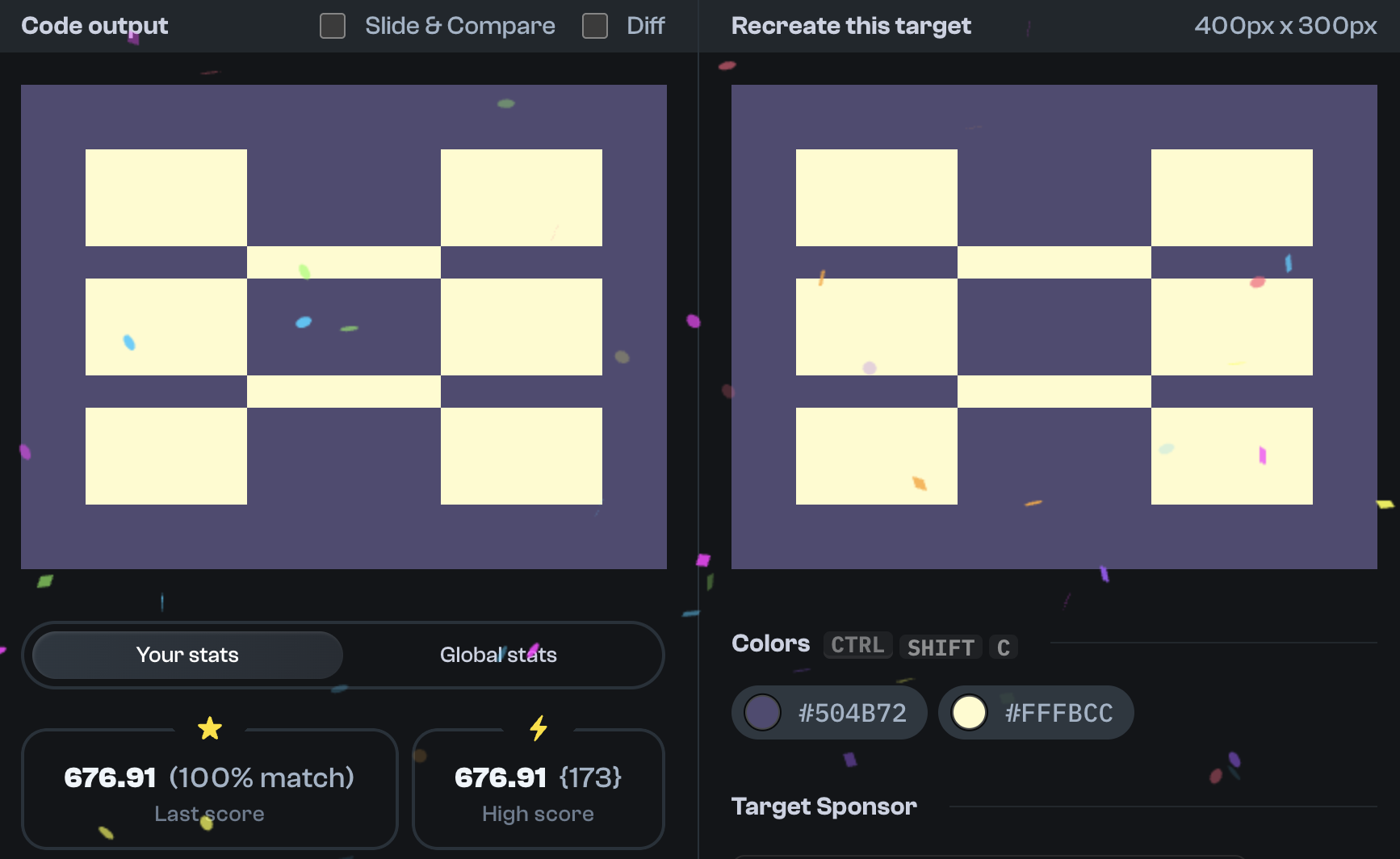 Target 193 comparison