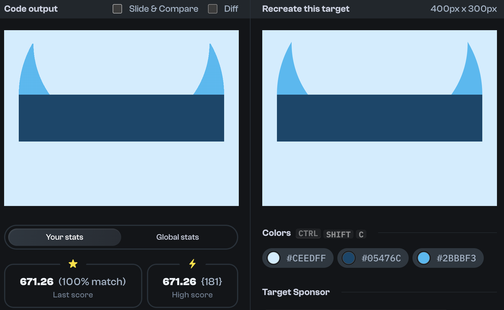 Target 195 comparison