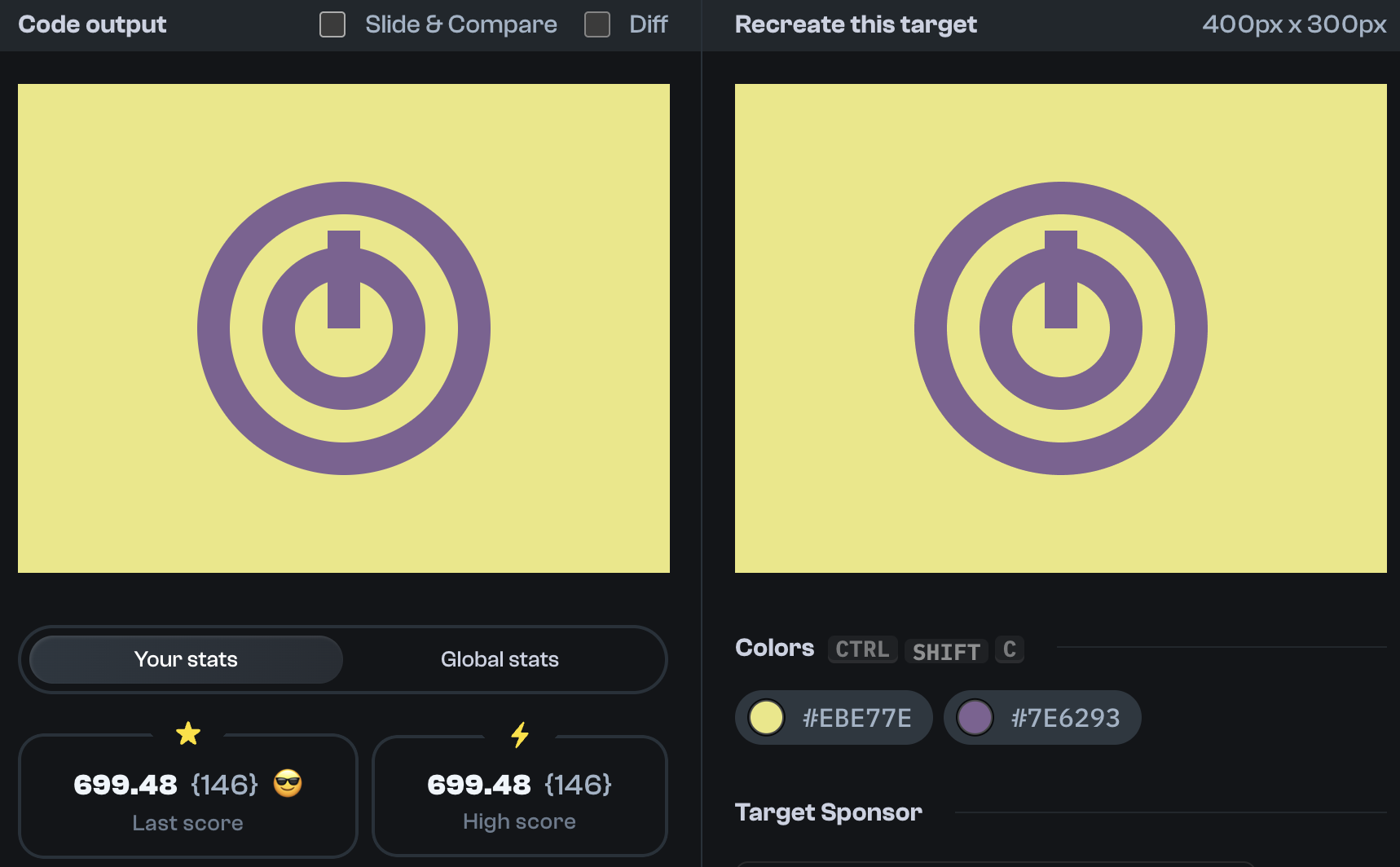 Target 209 comparison