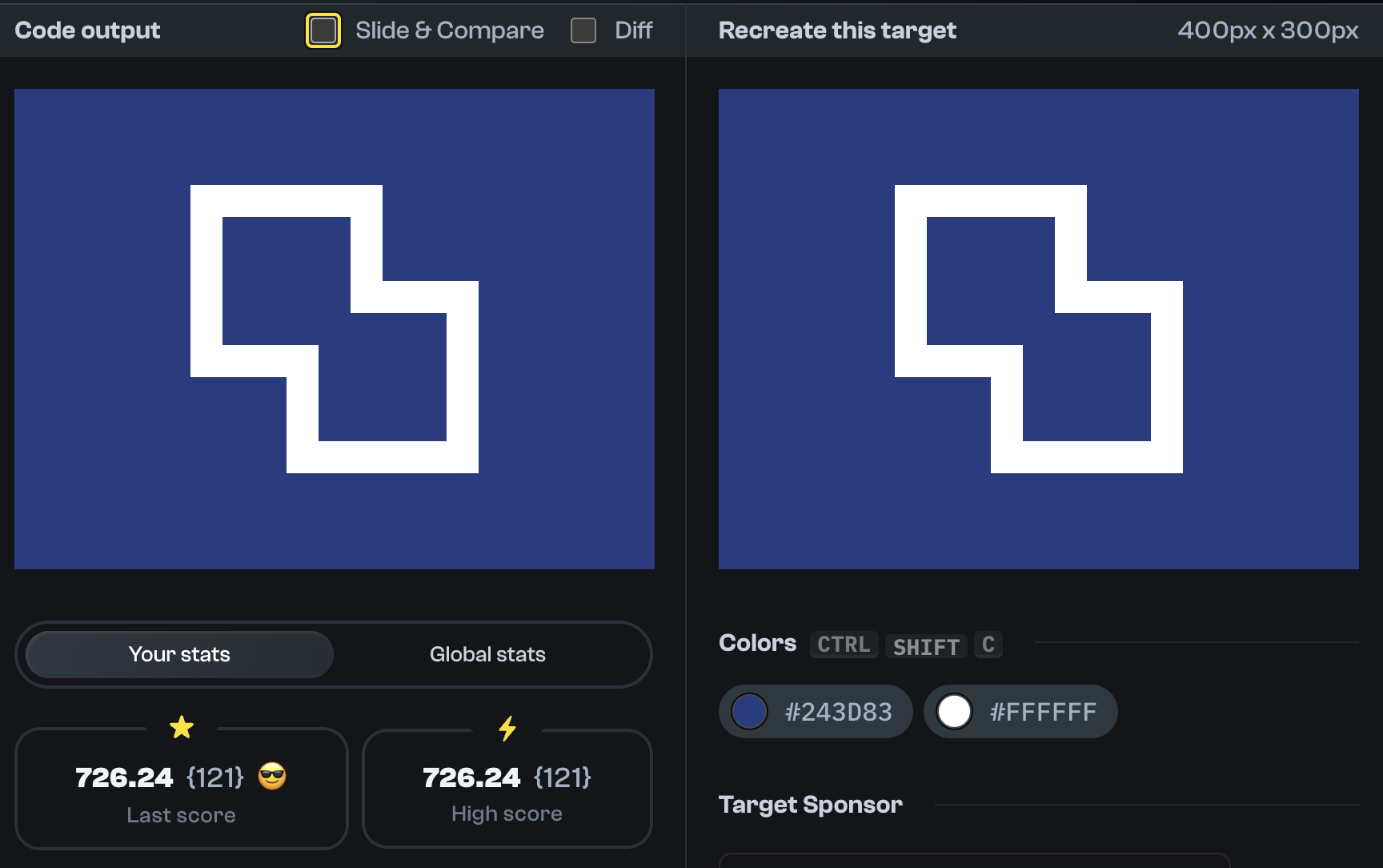 Target 215 comparison