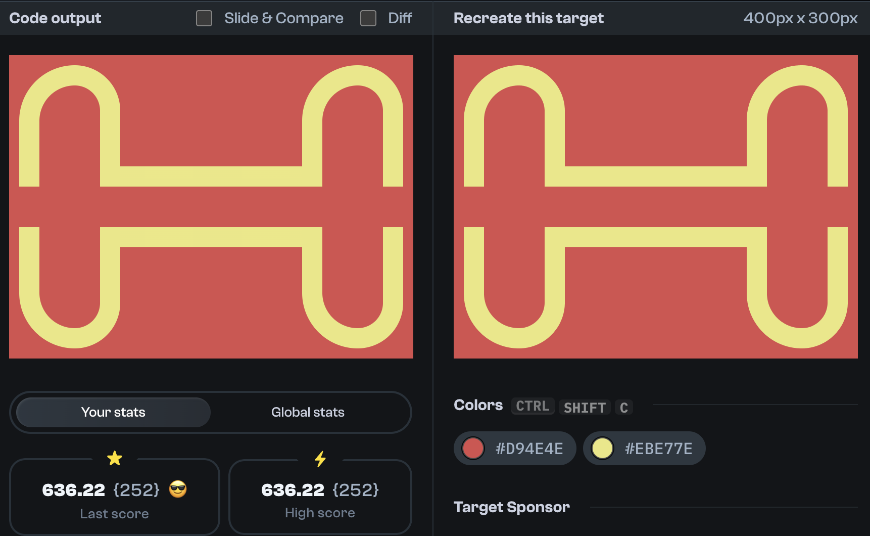 Target 216 comparison