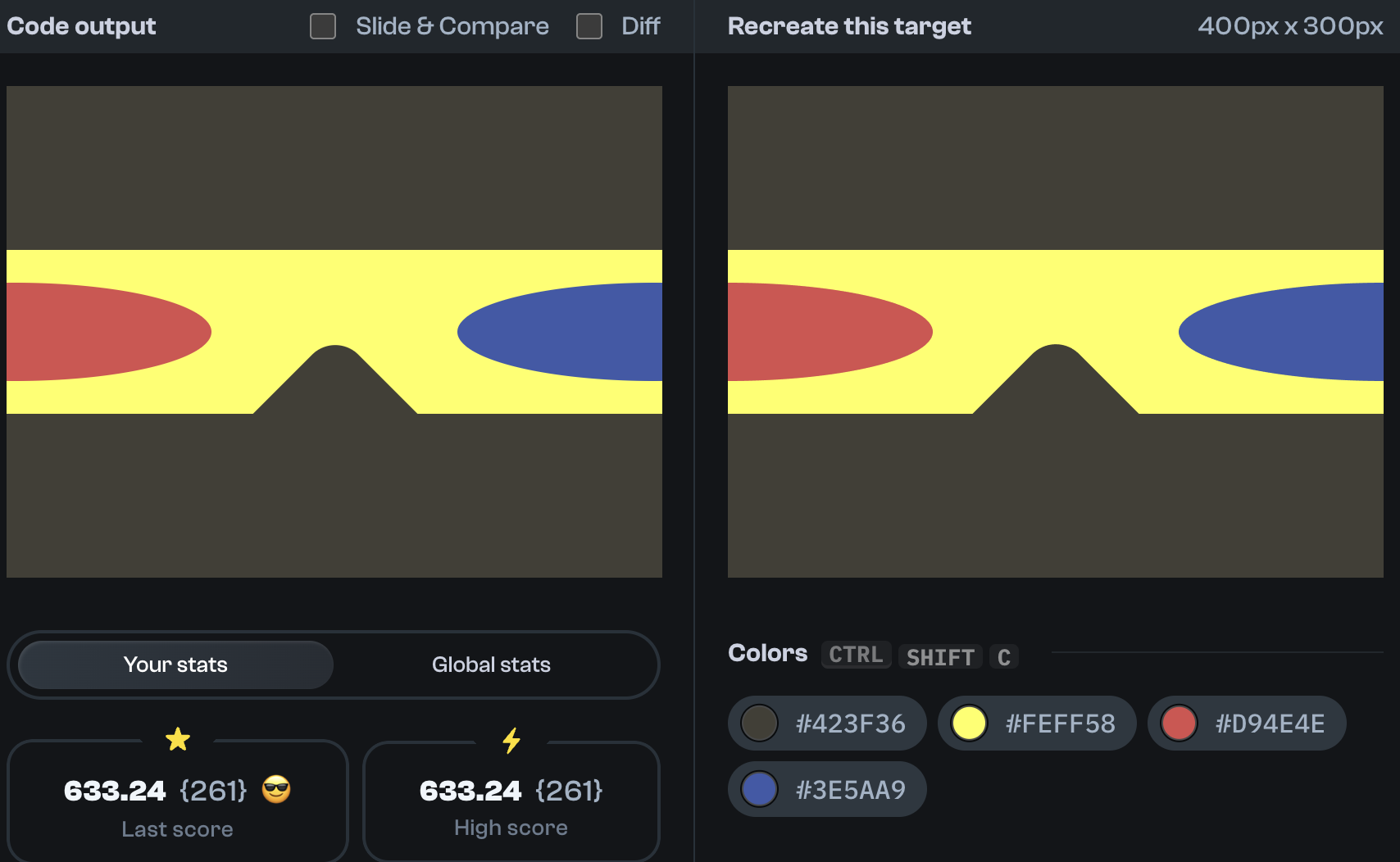 Target 217 comparison