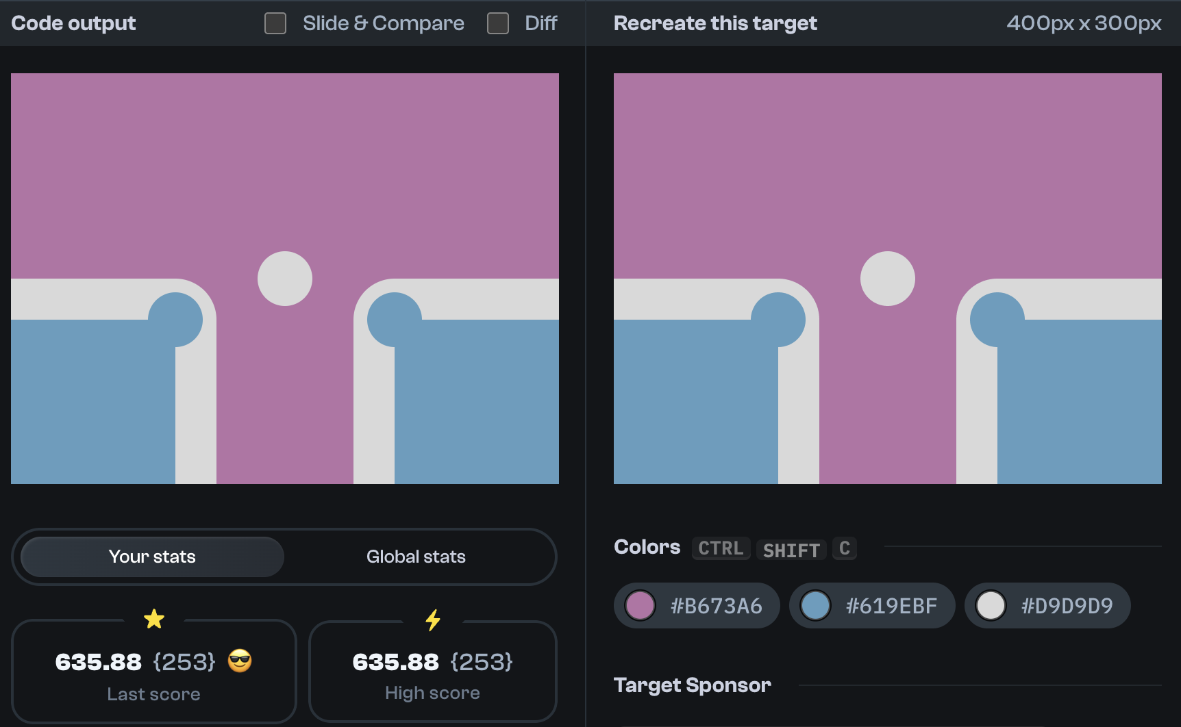 Target 223 comparison