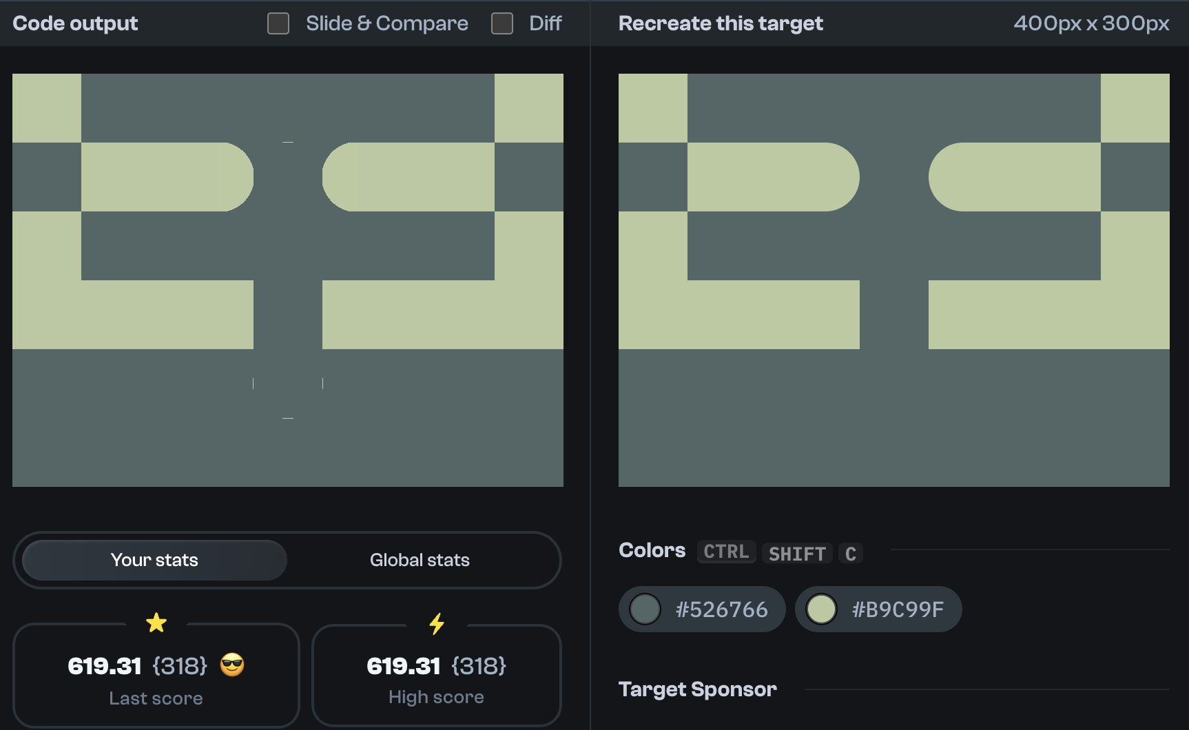 Target 233 comparison
