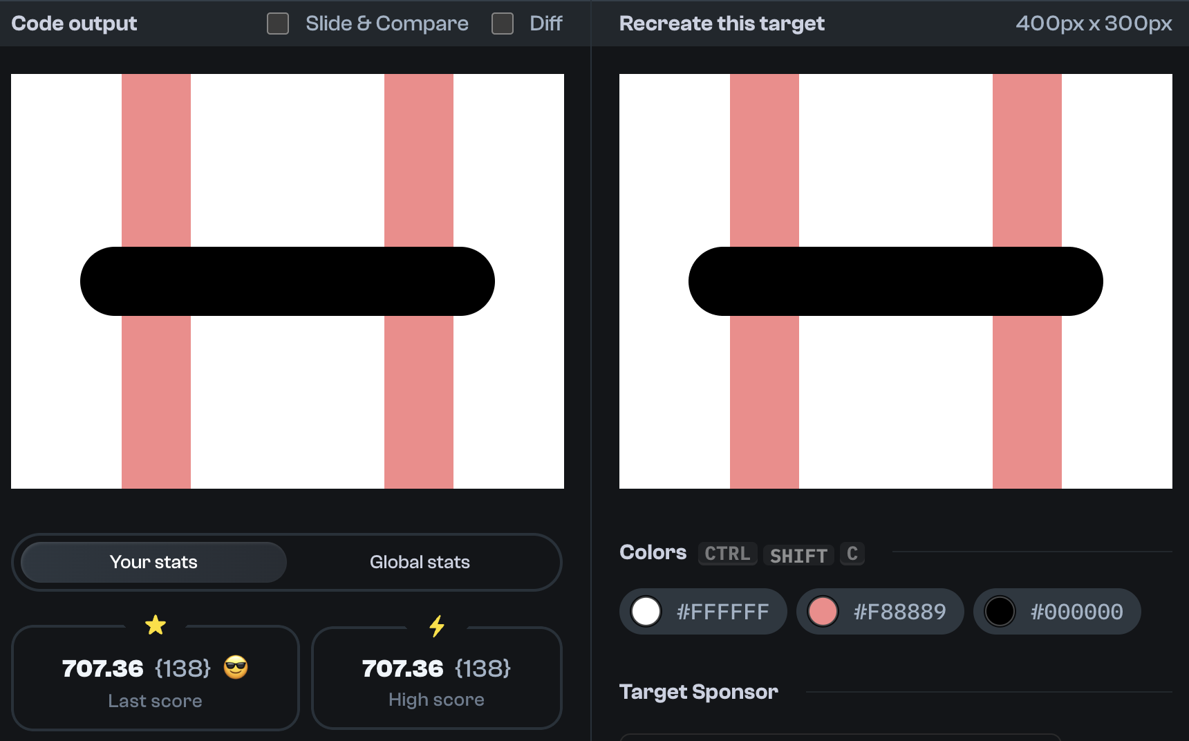 Target 234 comparison