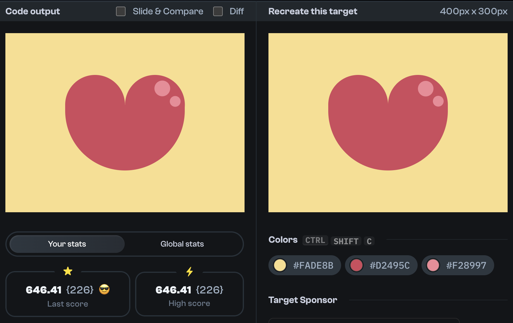 Target 235 comparison
