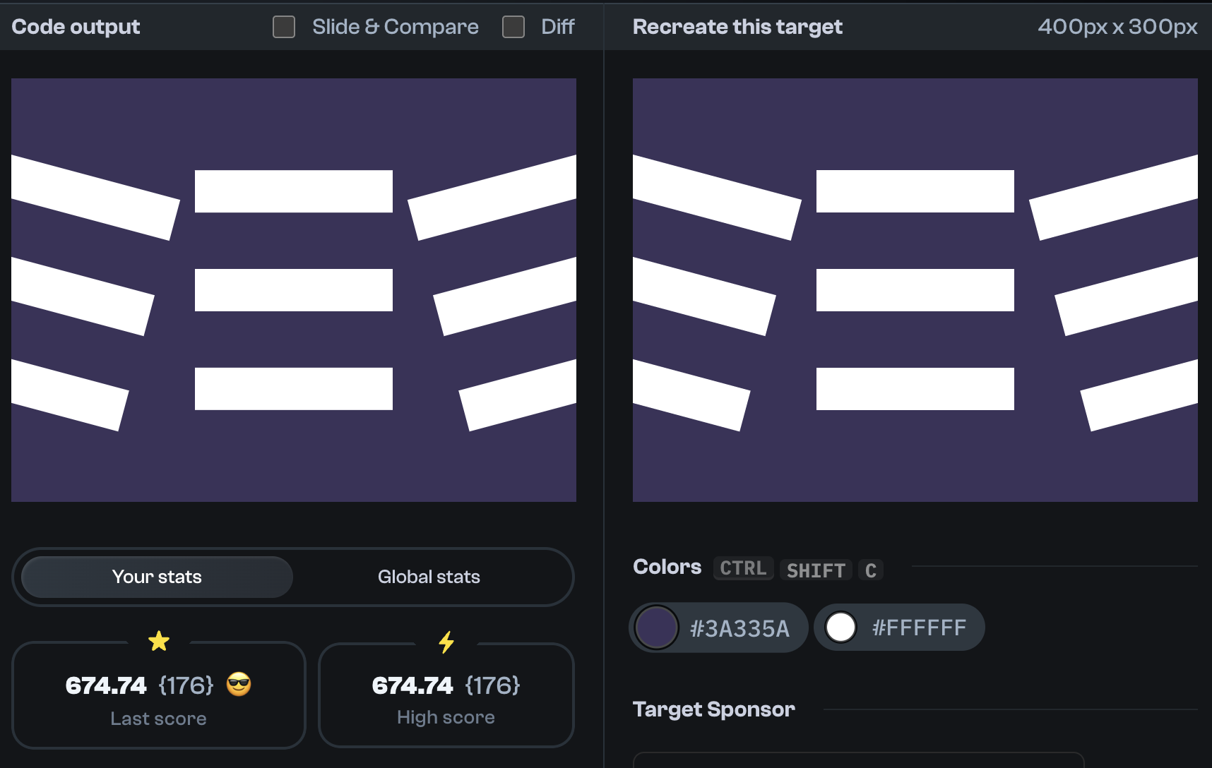 Target 237 comparison