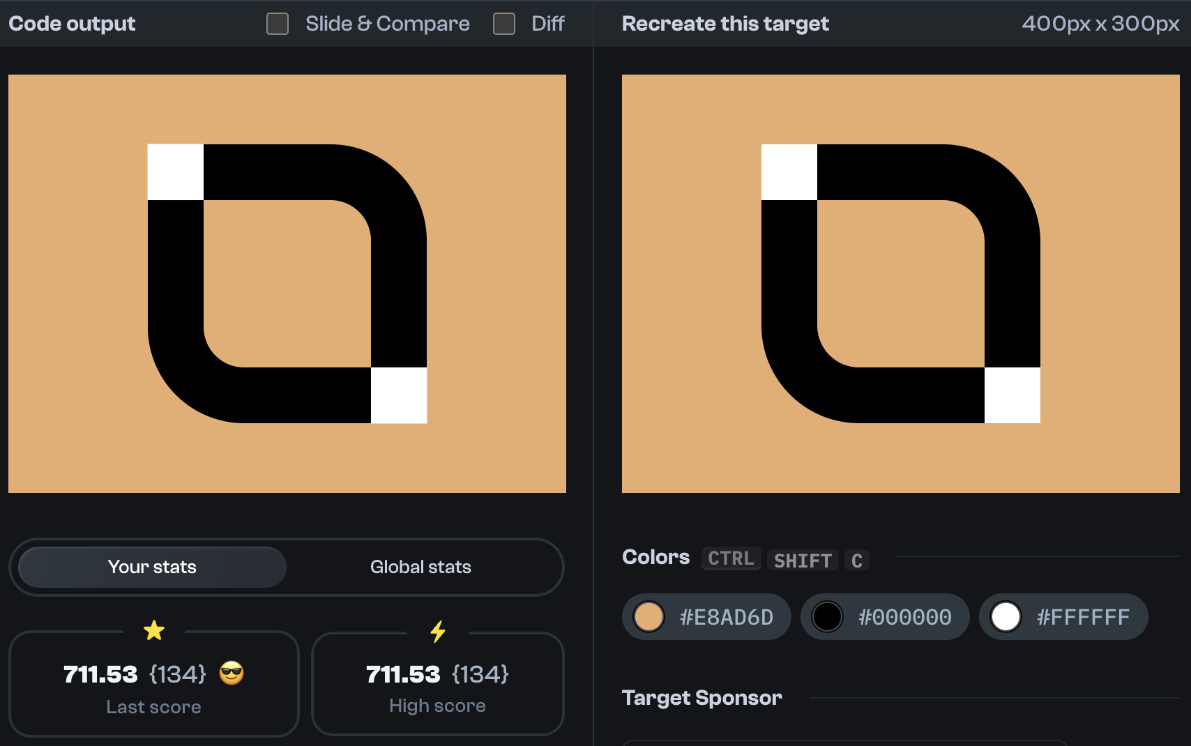 Target 243 comparison