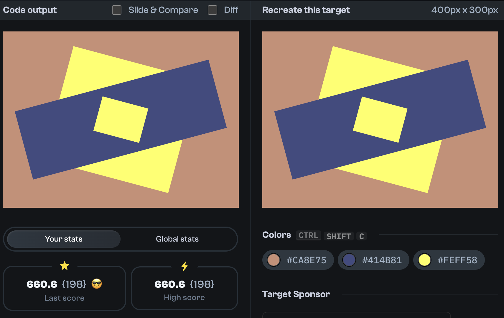 Target 248 comparison