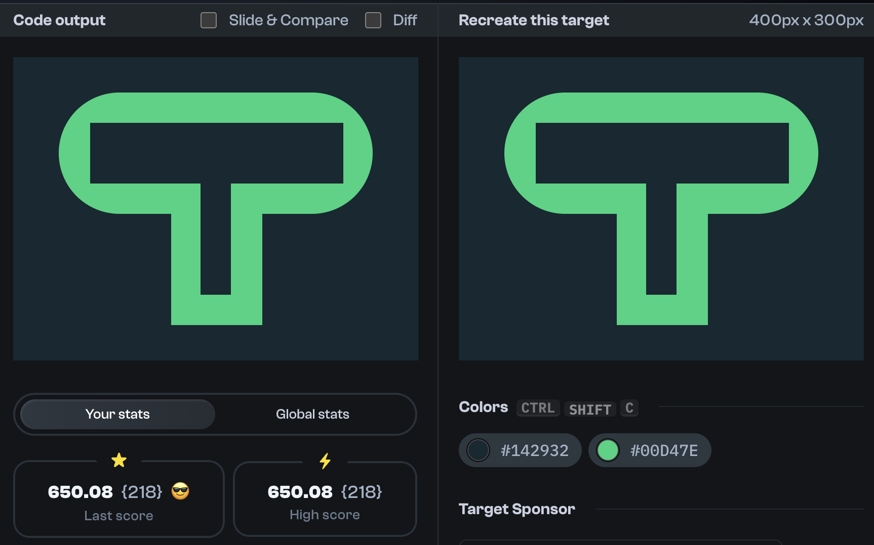 Target 249 comparison