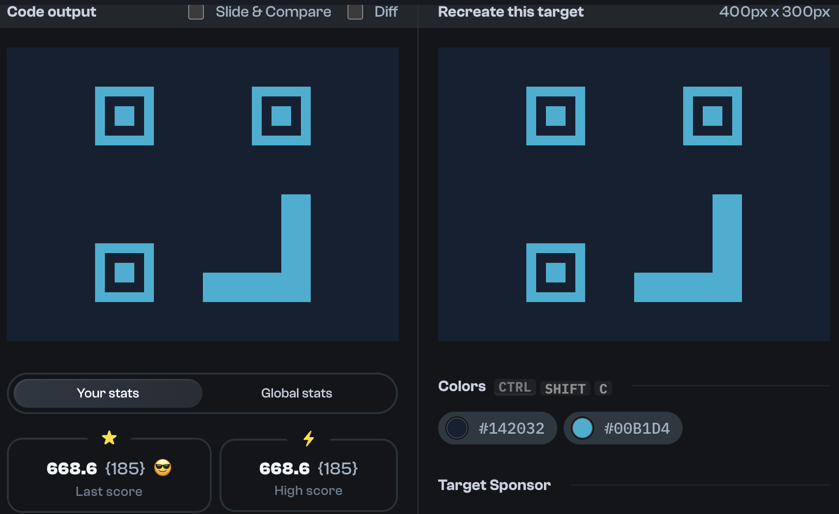 Target 252 comparison