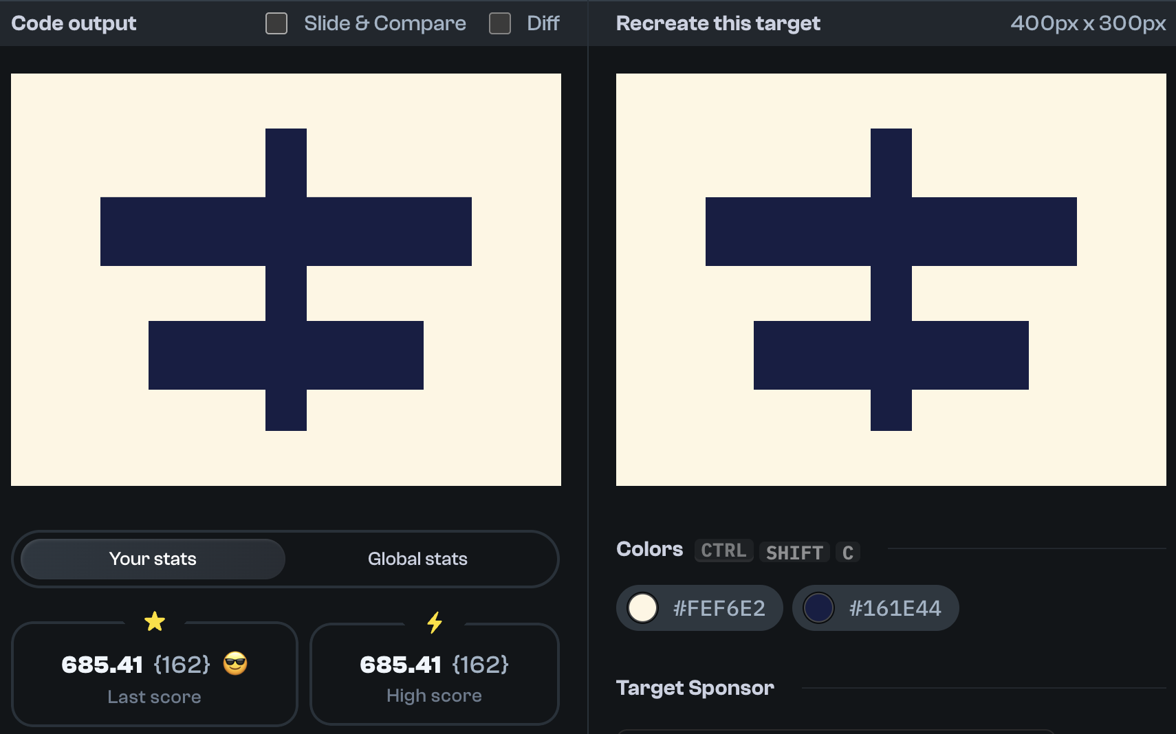 Target 265 comparison