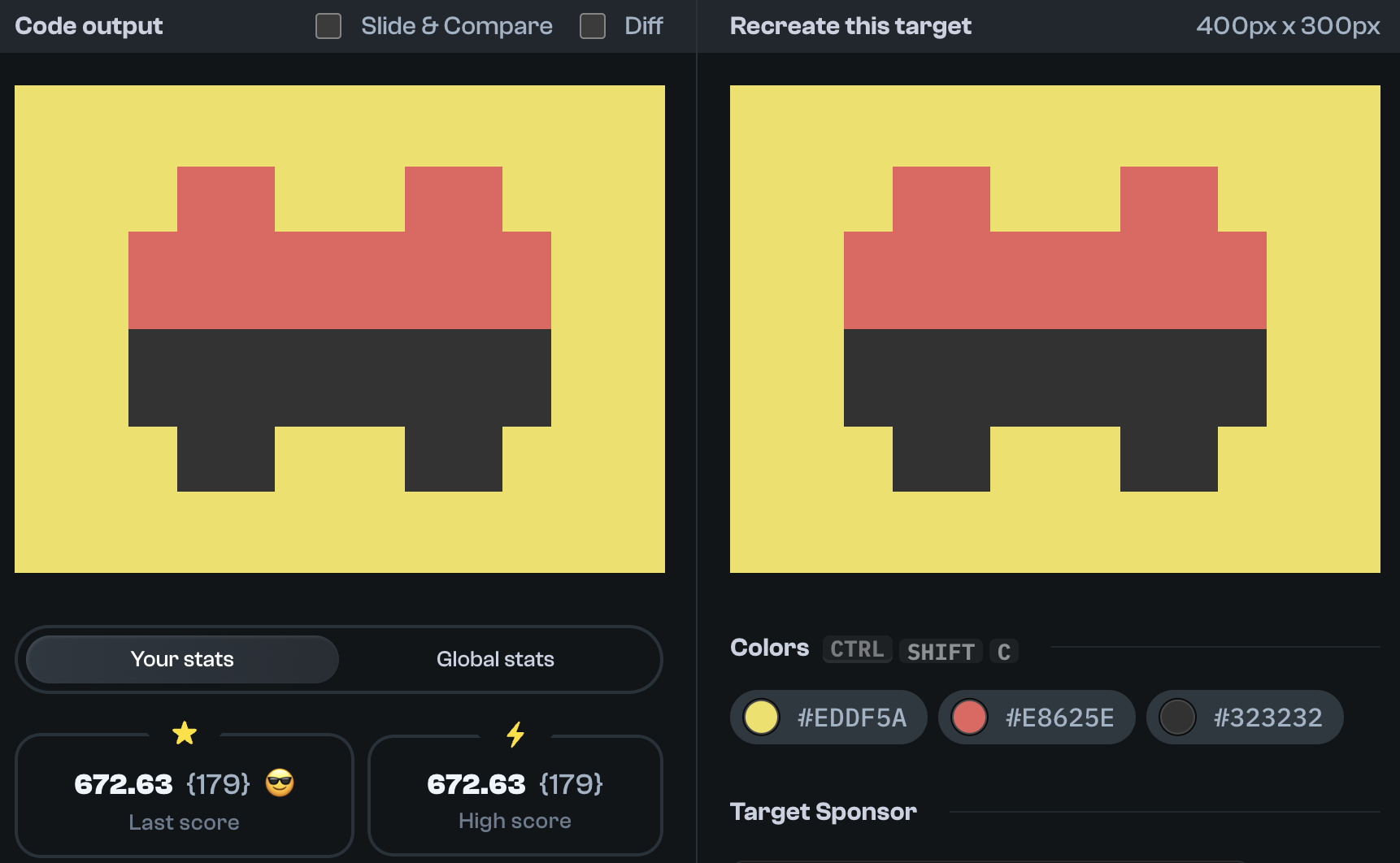 Target 270 comparison