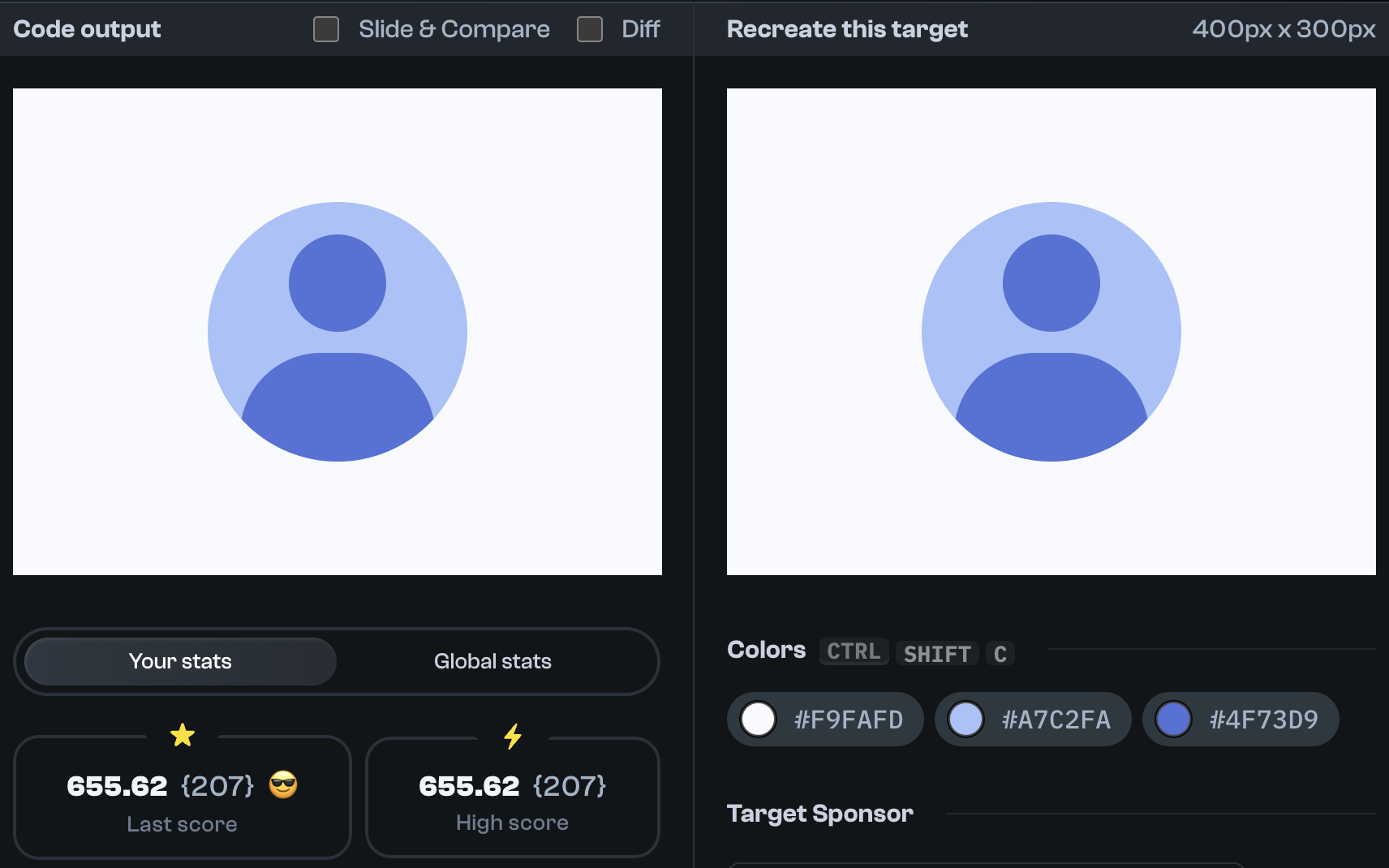 Target 272 comparison