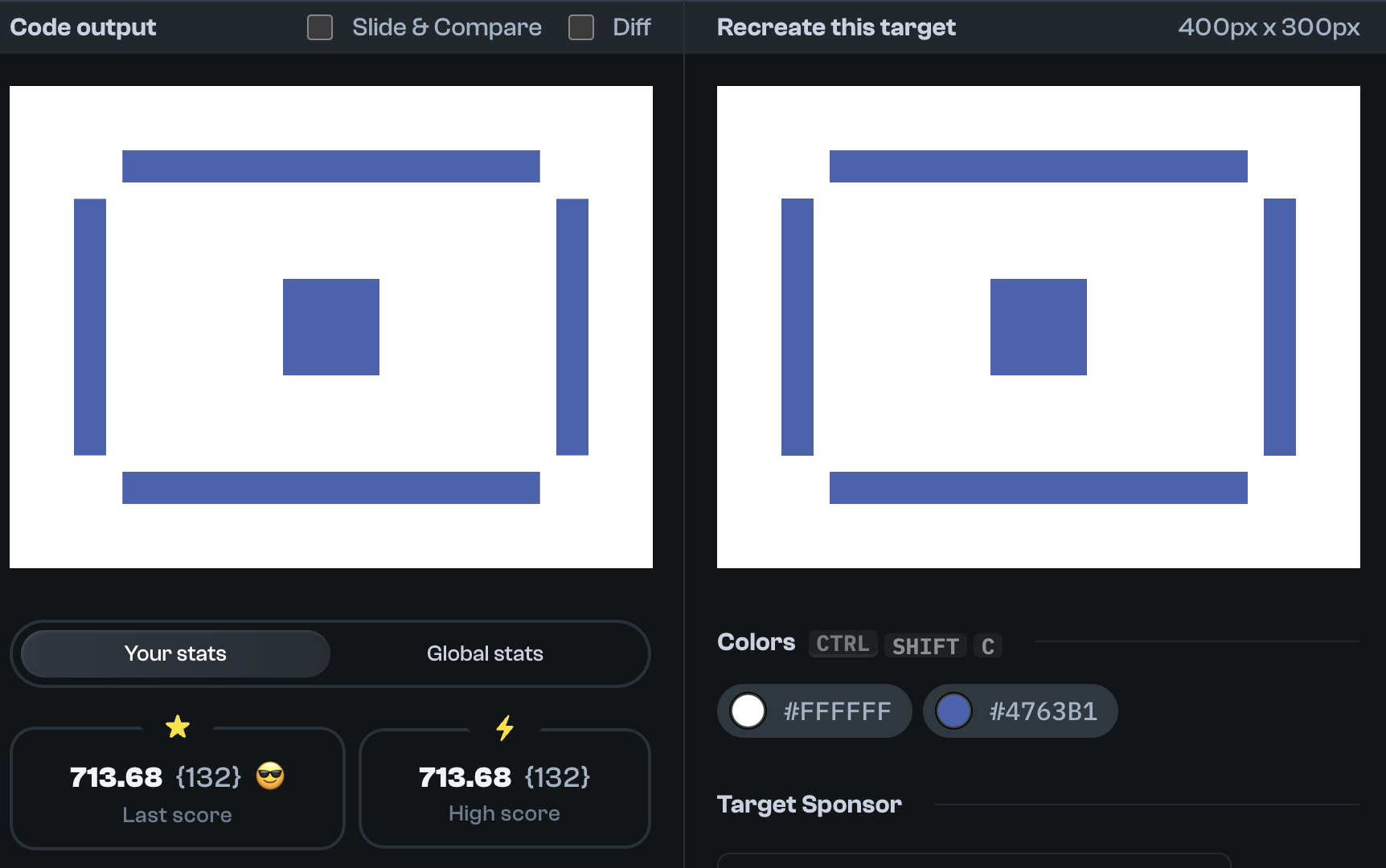 Target 277 comparison