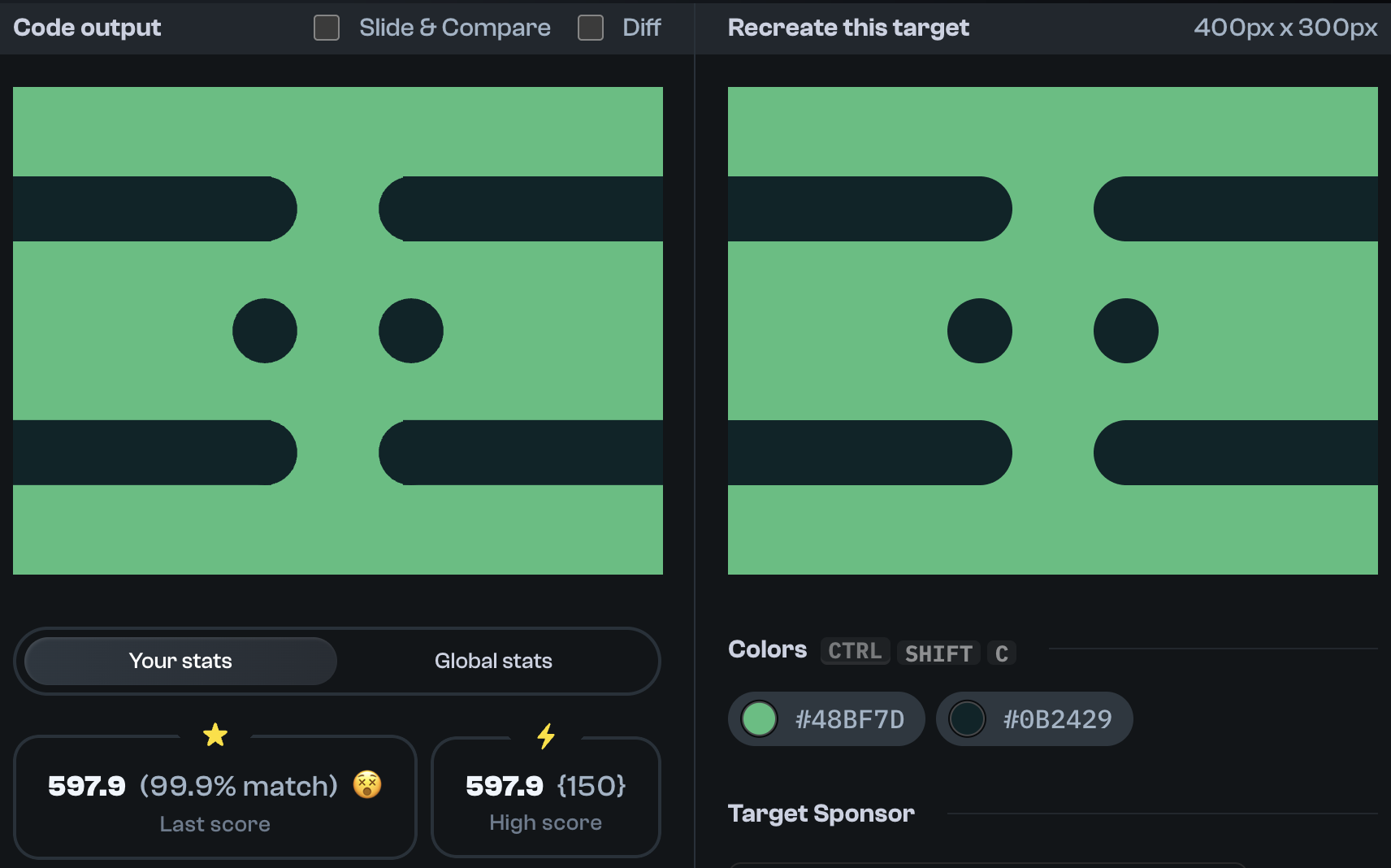 Target 281 comparison