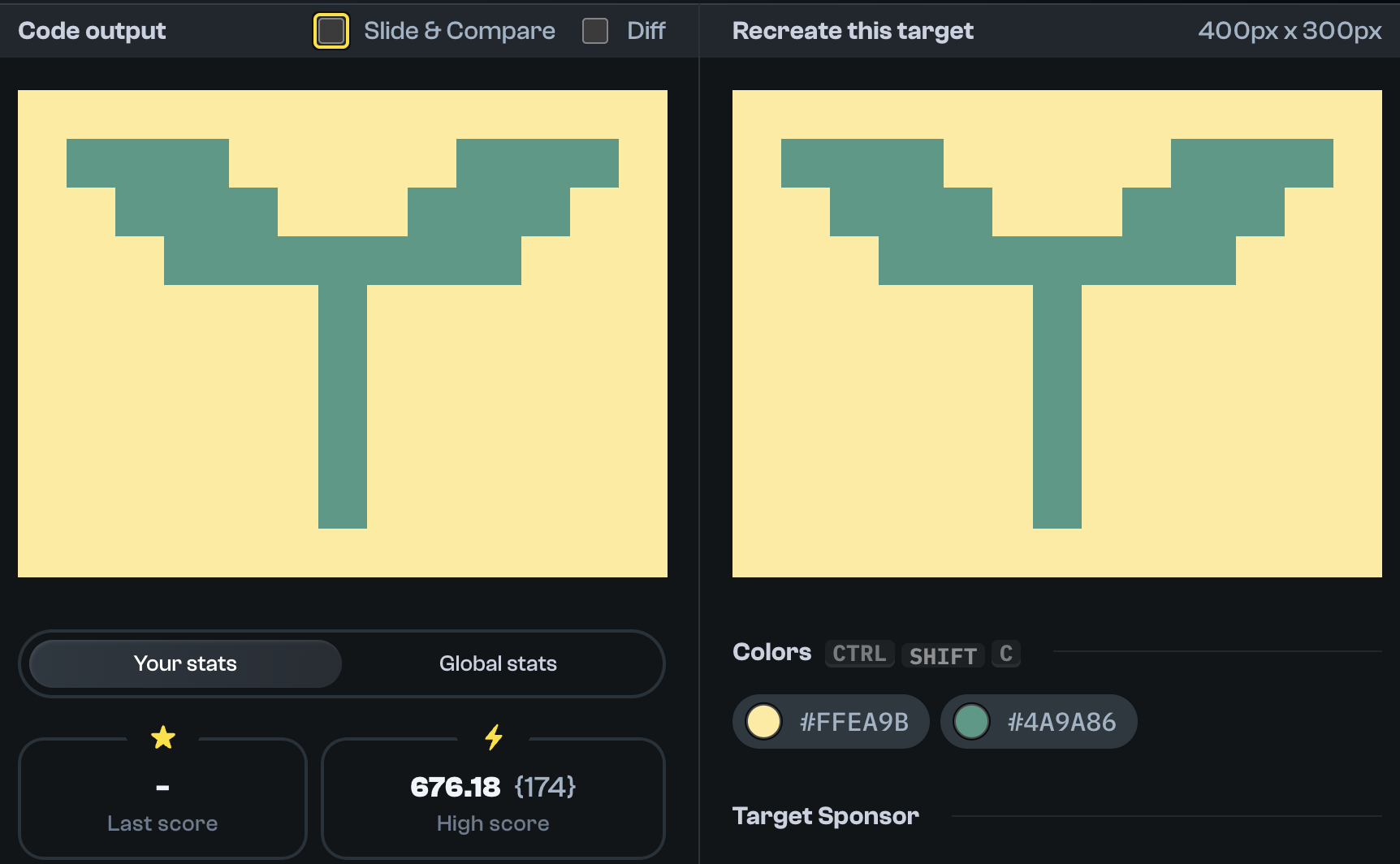Target 291 comparison