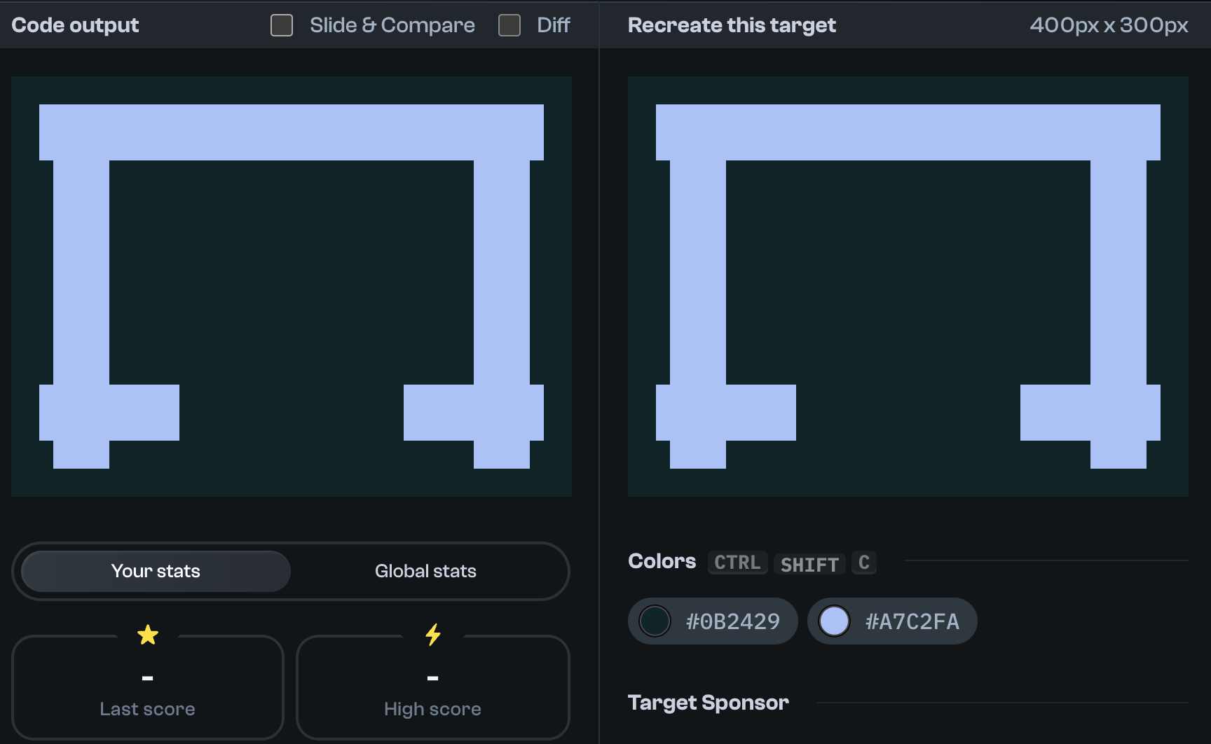Target 309 comparison