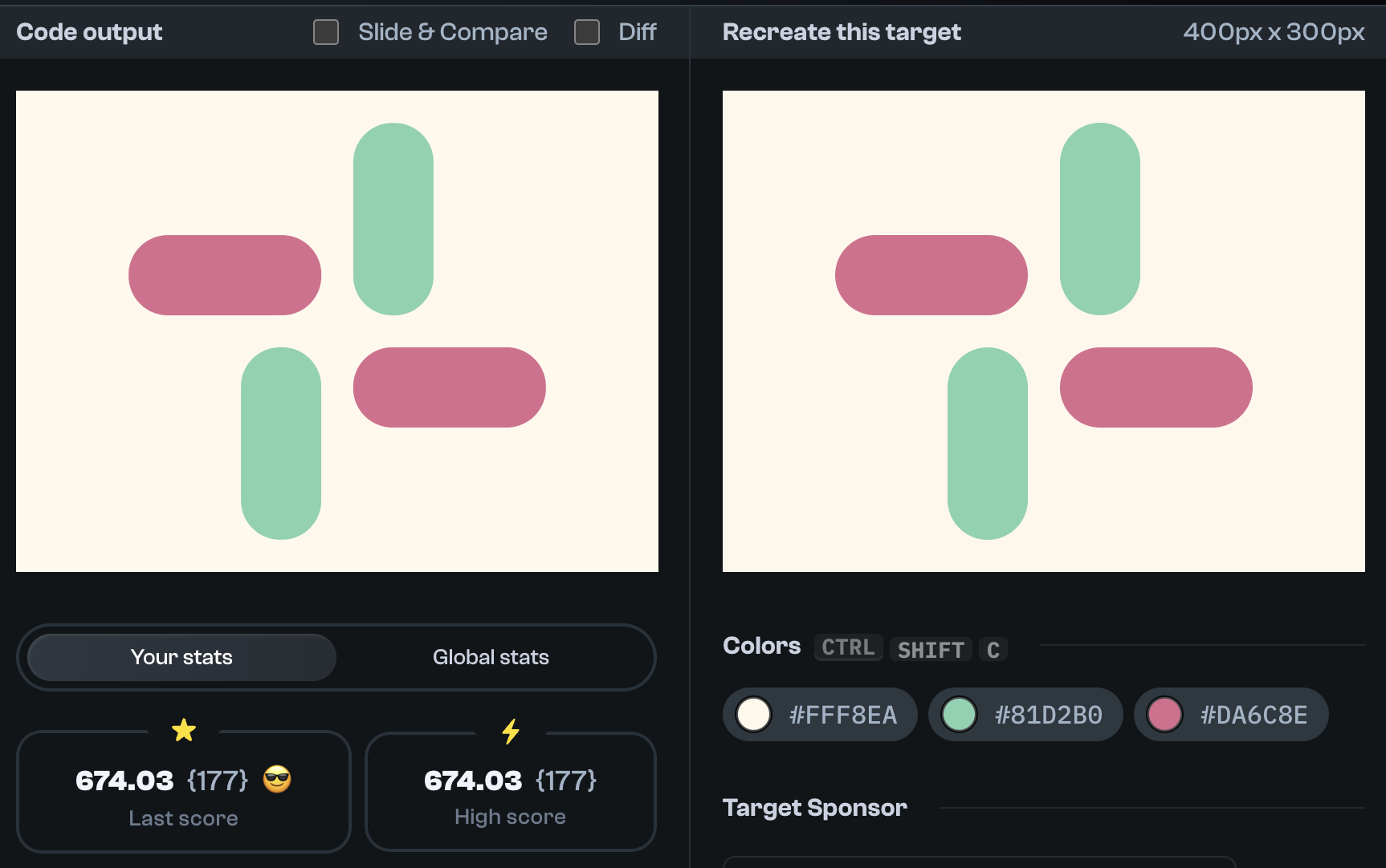 Target 311 comparison