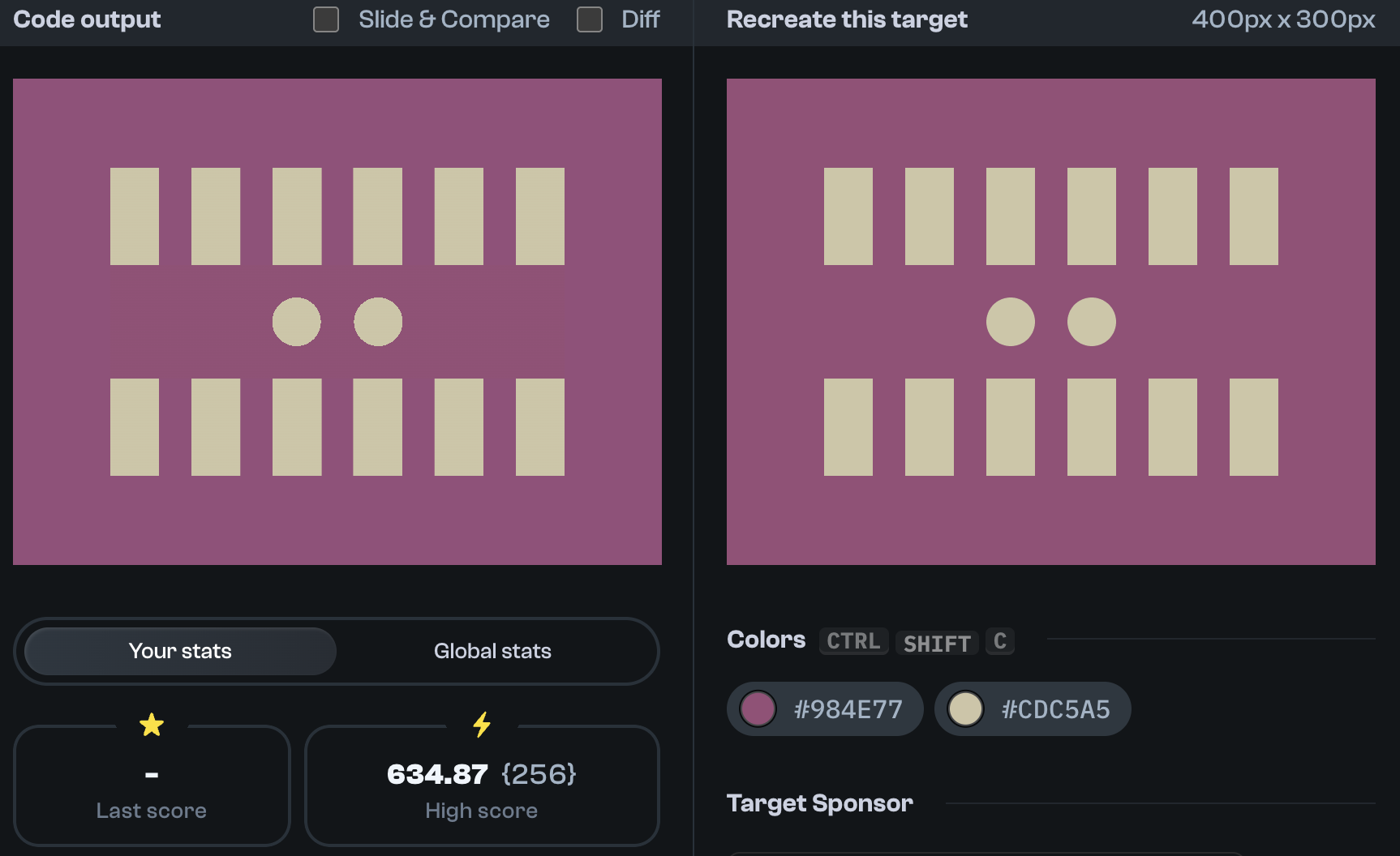 Target 314 comparison