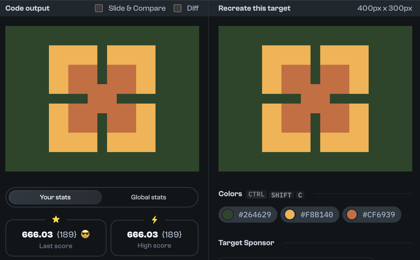 Target 317 comparison