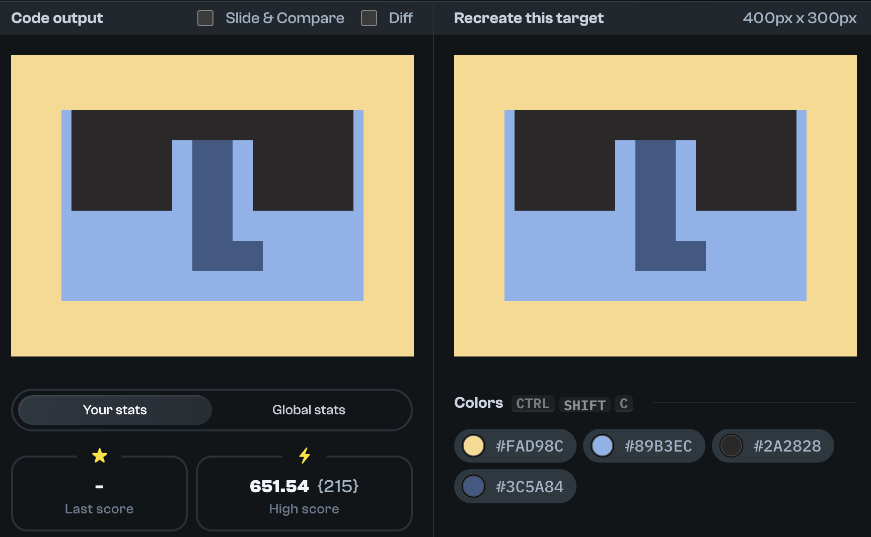 Target 319 comparison