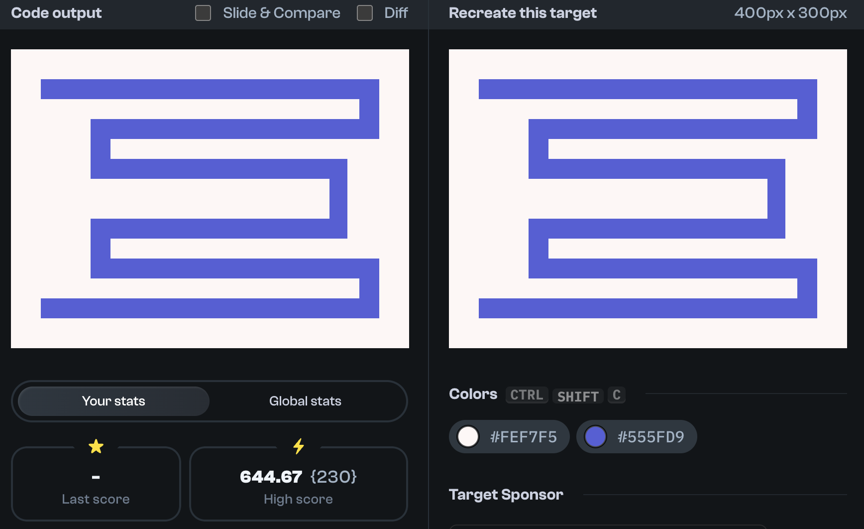 Target 321 comparison