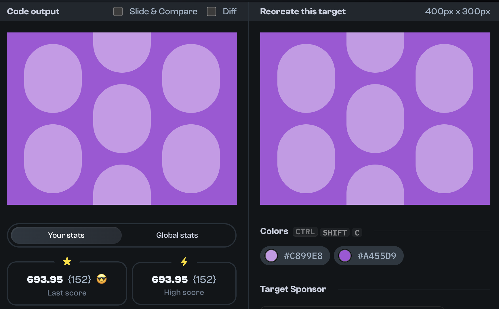 Target 325 comparison