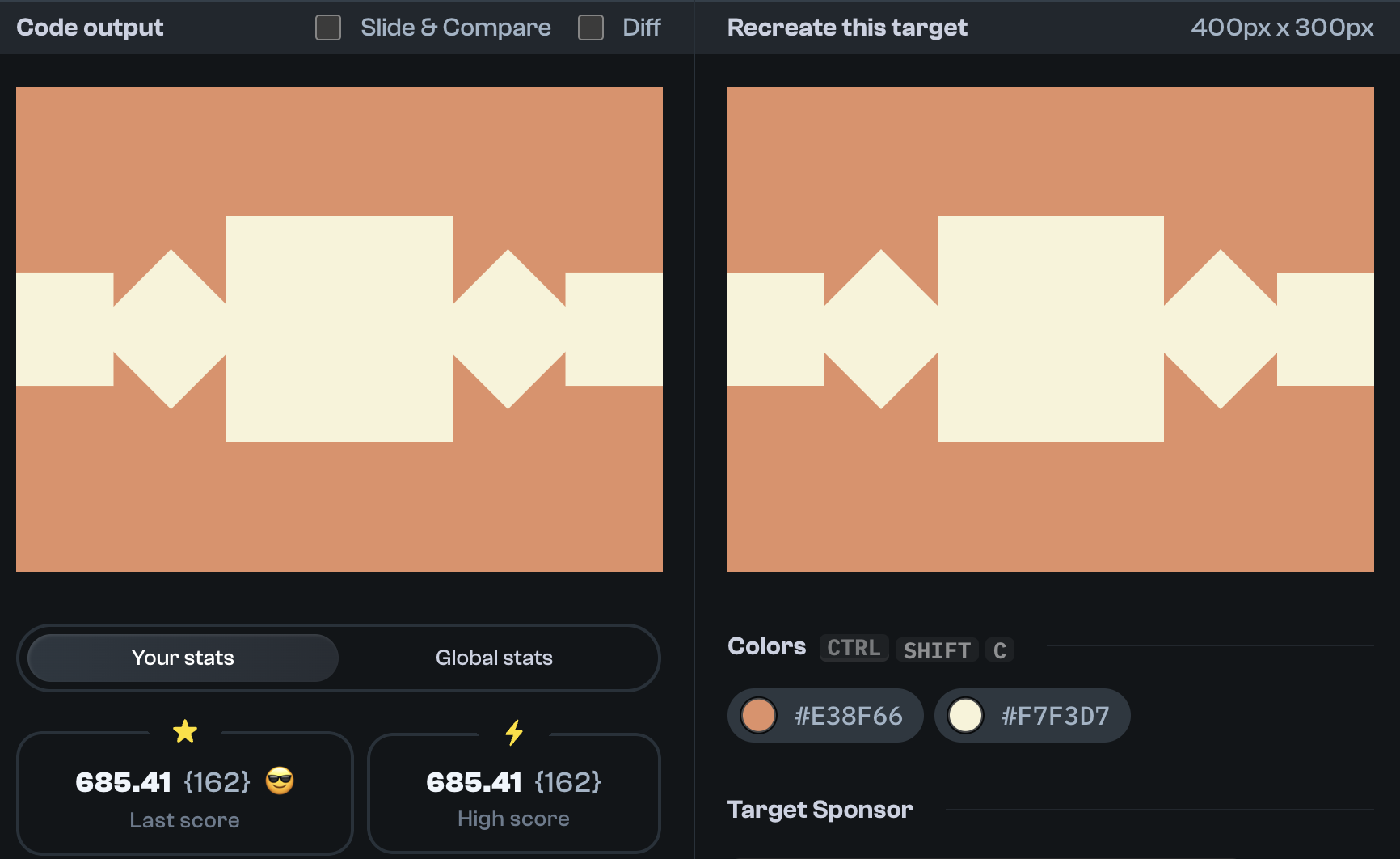 Target 334 comparison