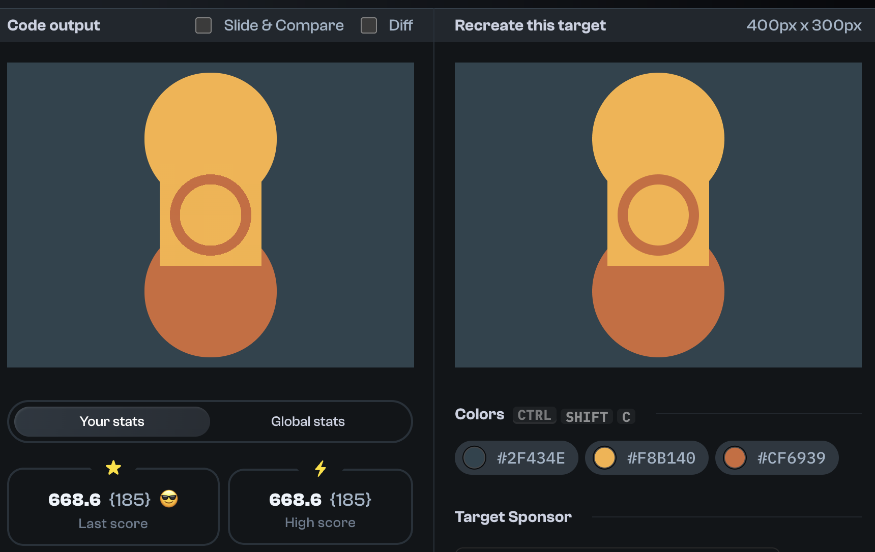 Target 335 comparison