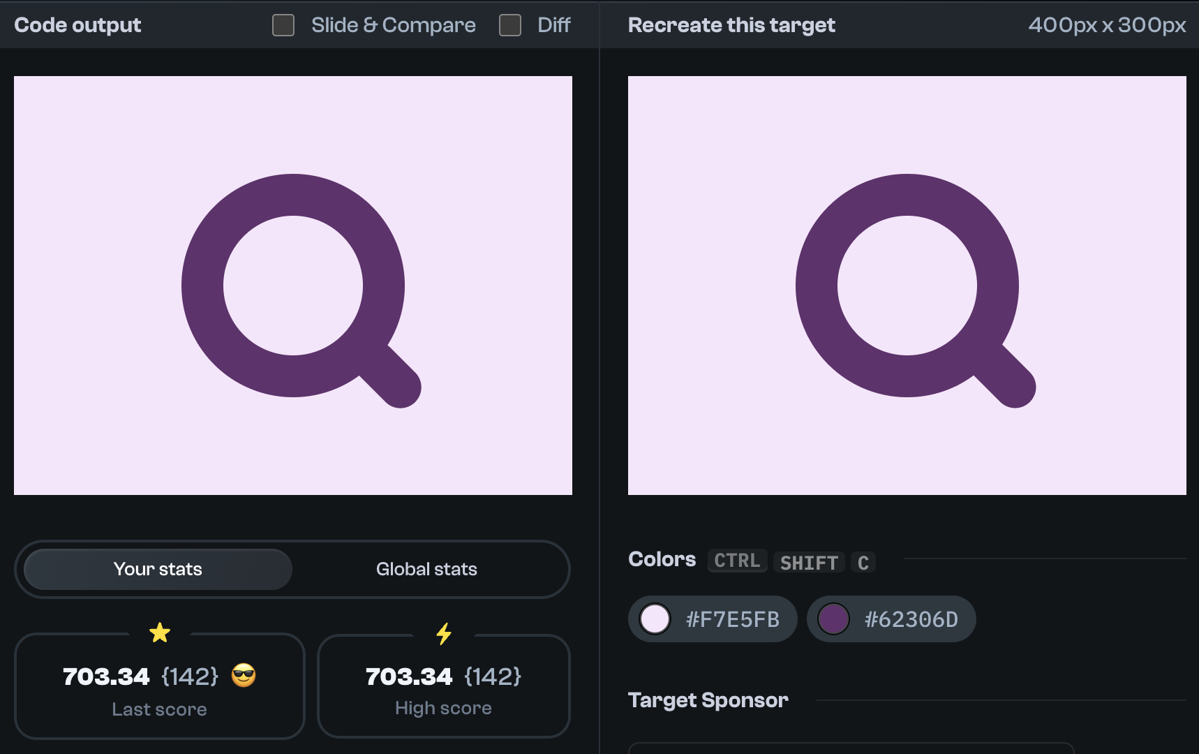 Target 345 comparison