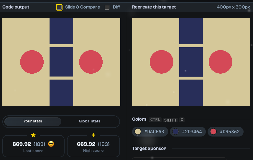 Target 357 comparison