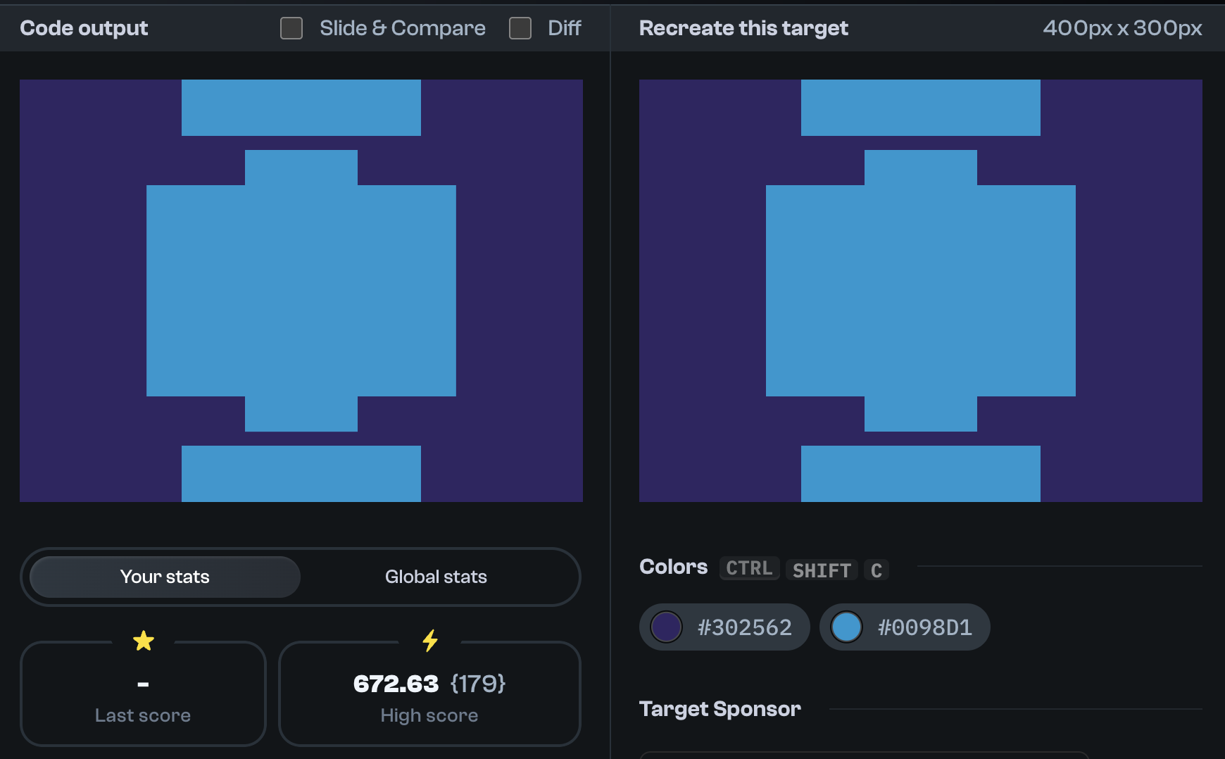 Target 358 comparison