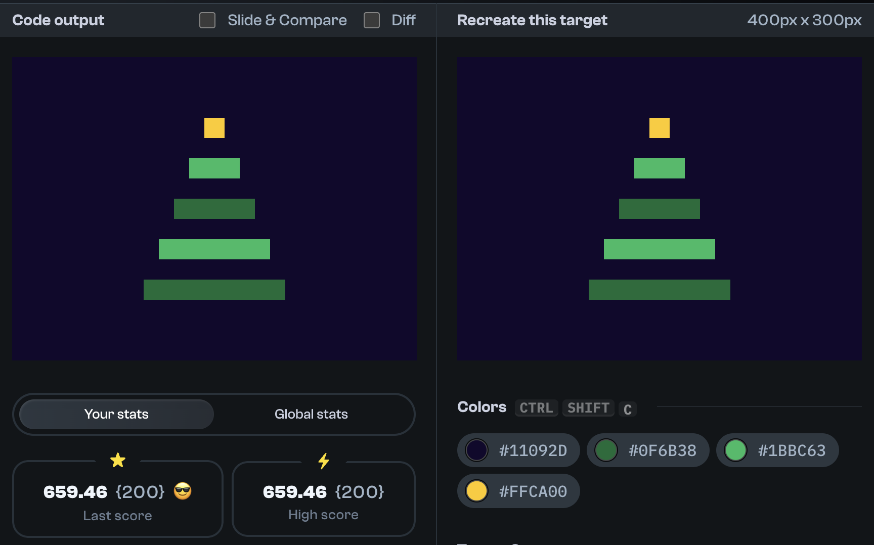 Target 359 comparison