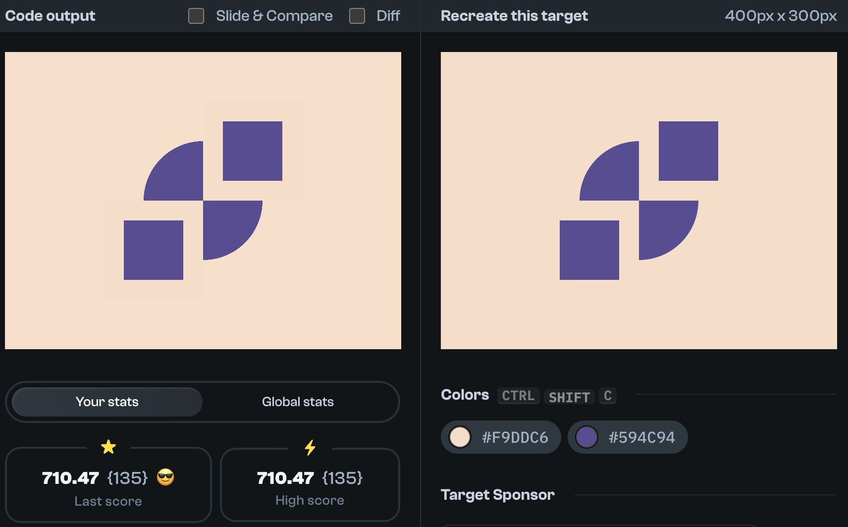 Target 361 comparison