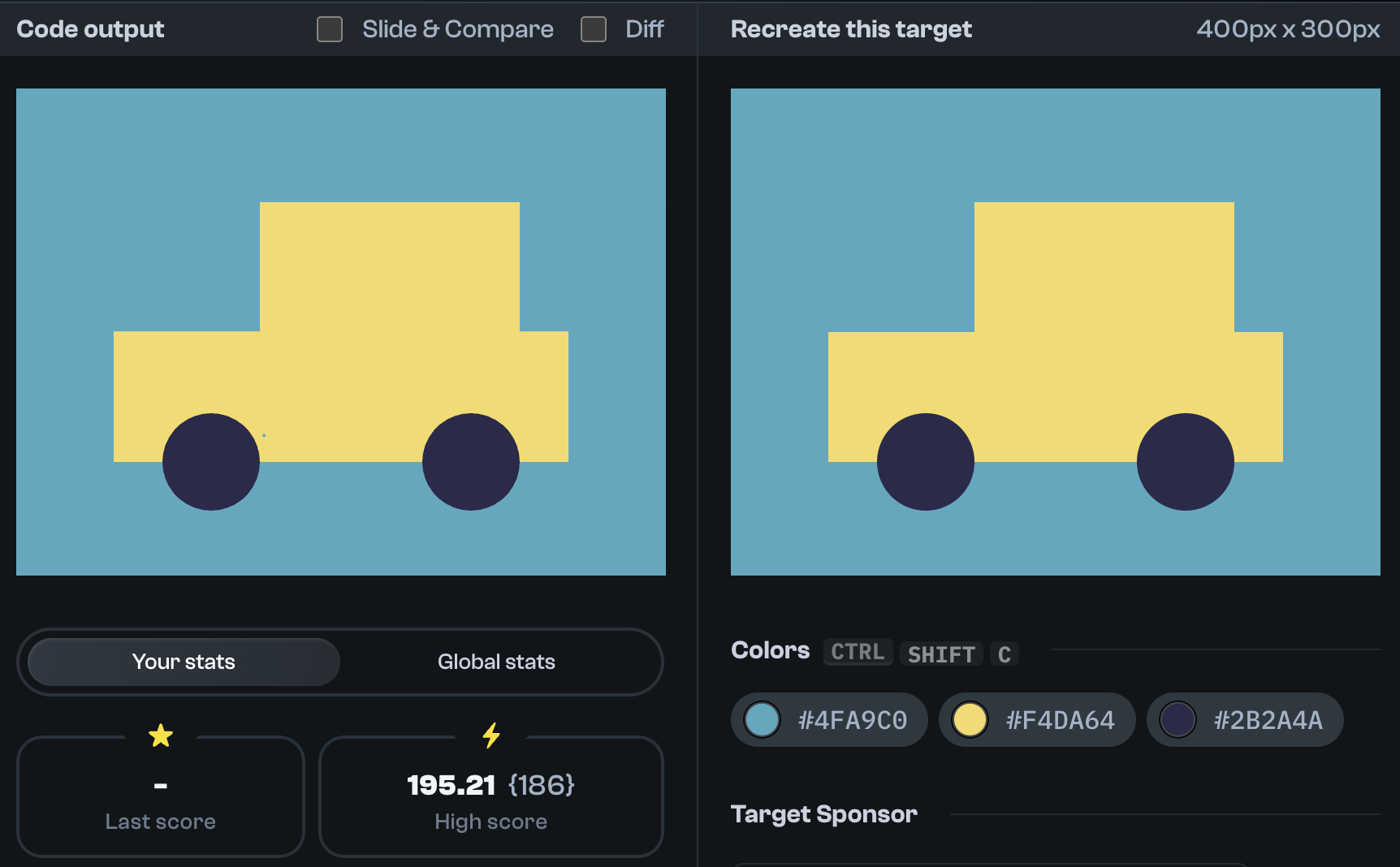 Target 17 comparison