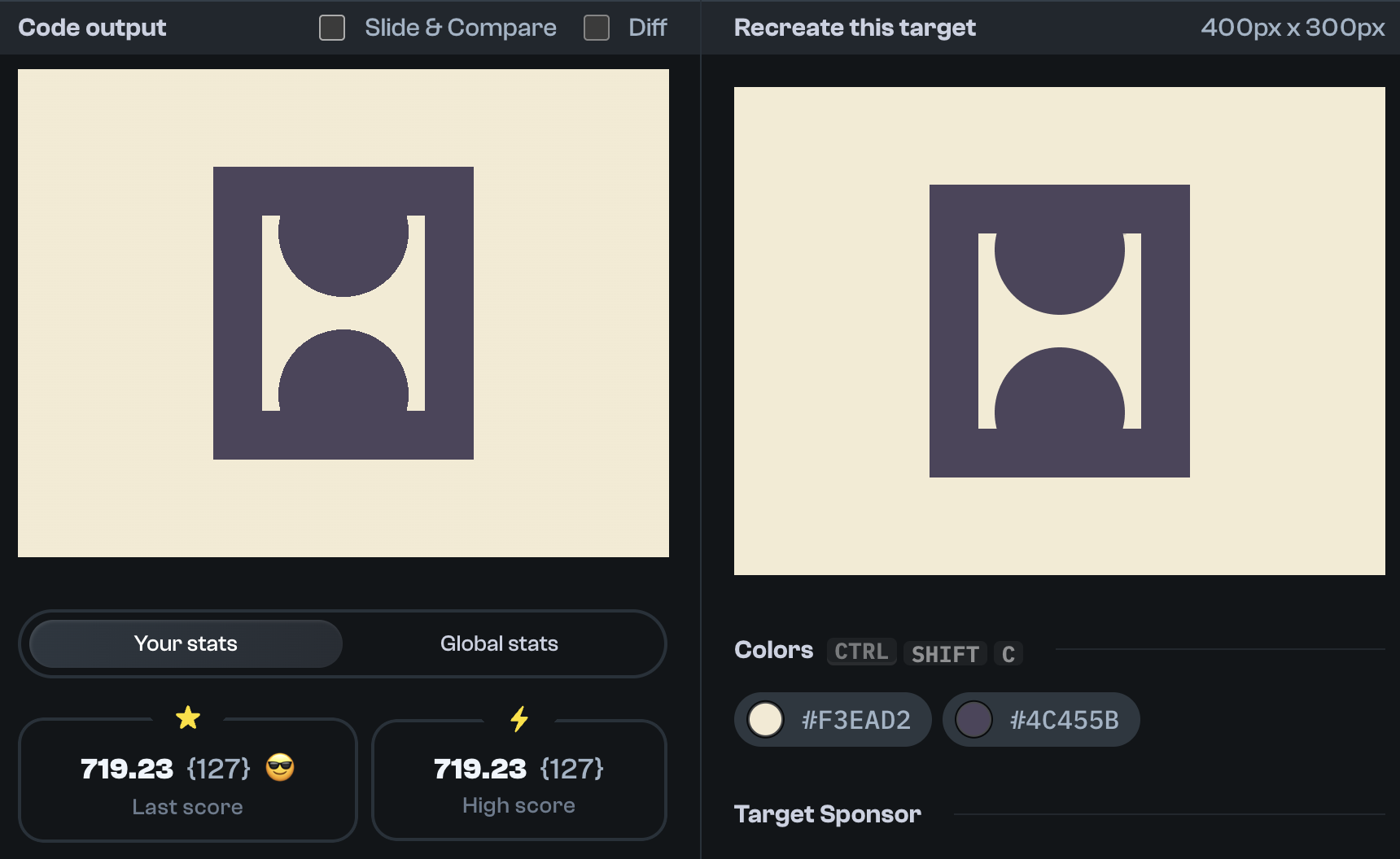 Target 30 comparison