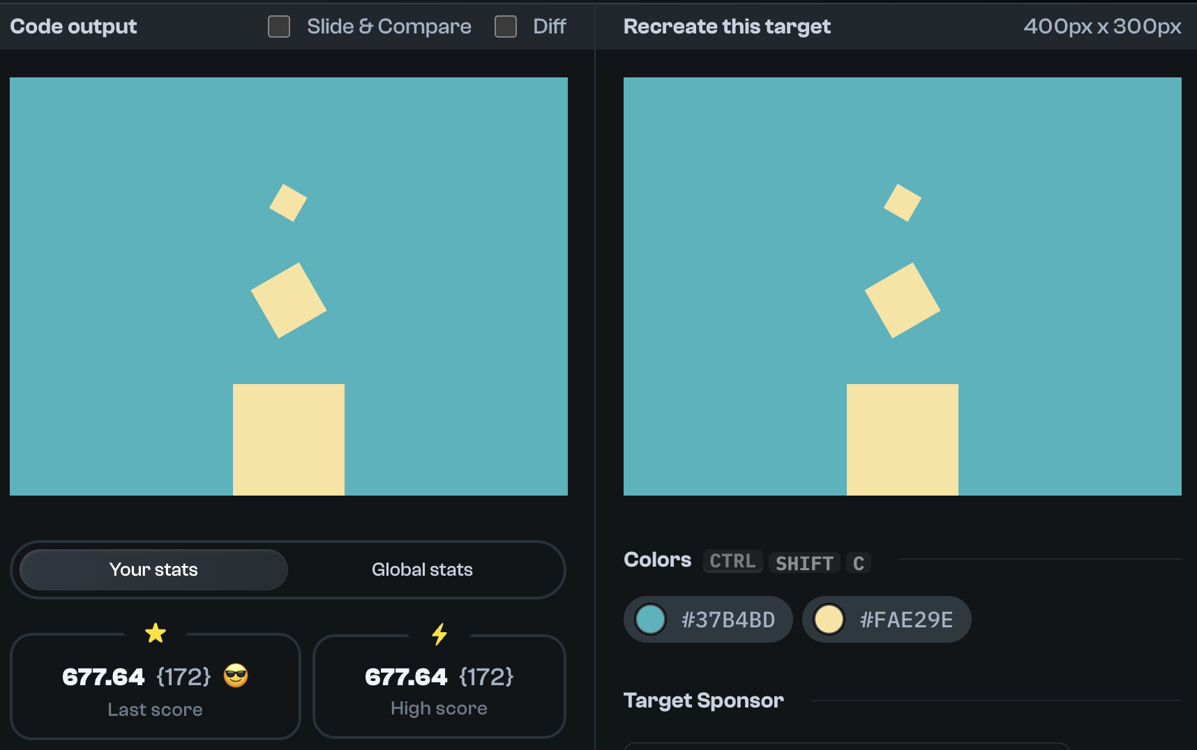 Target 37 comparison