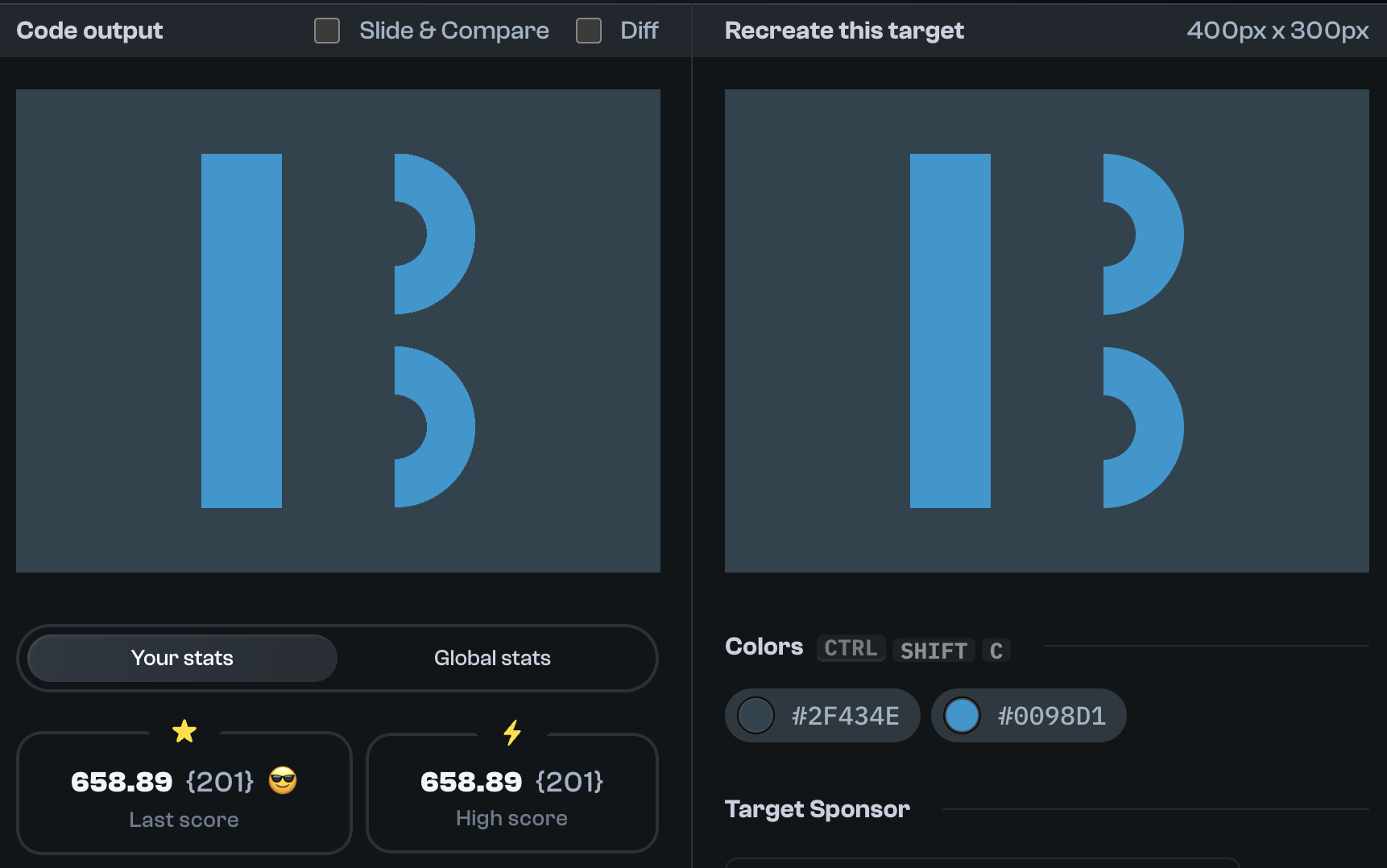Target 44 comparison