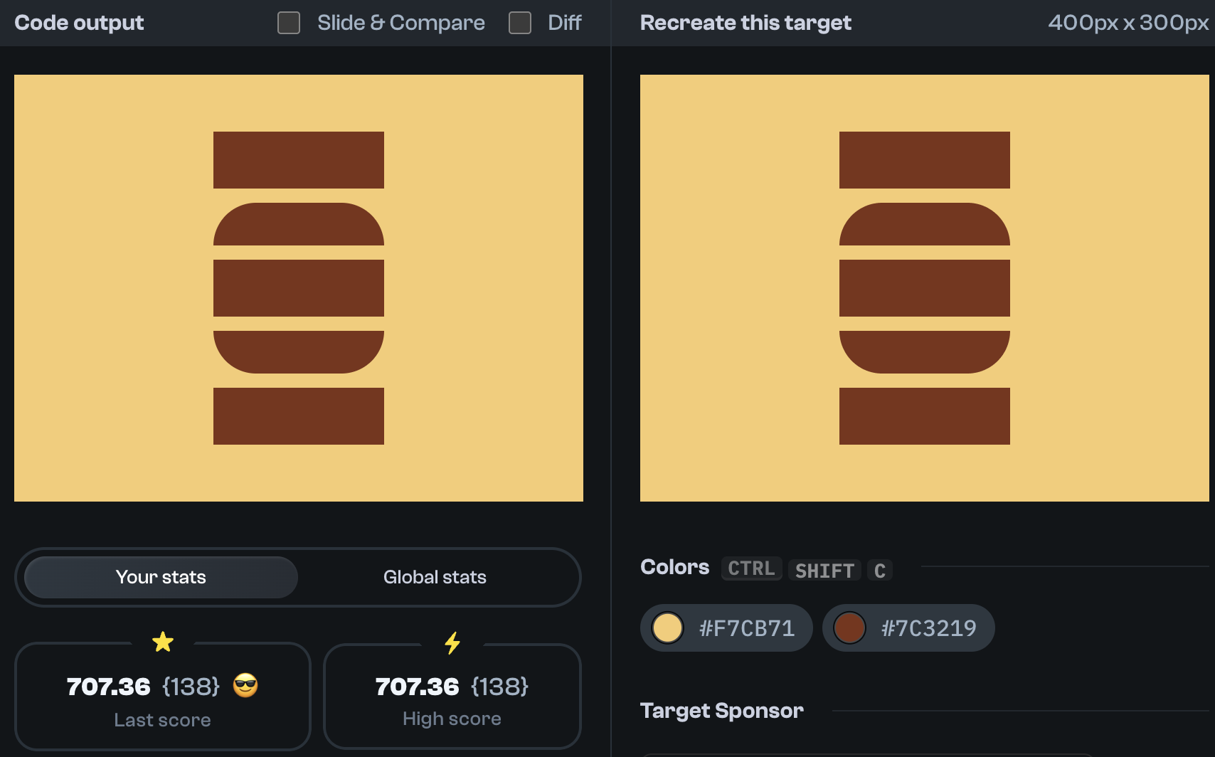 Target 52 comparison