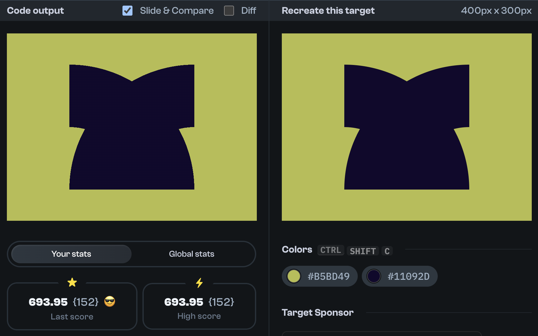 Target 53 comparison