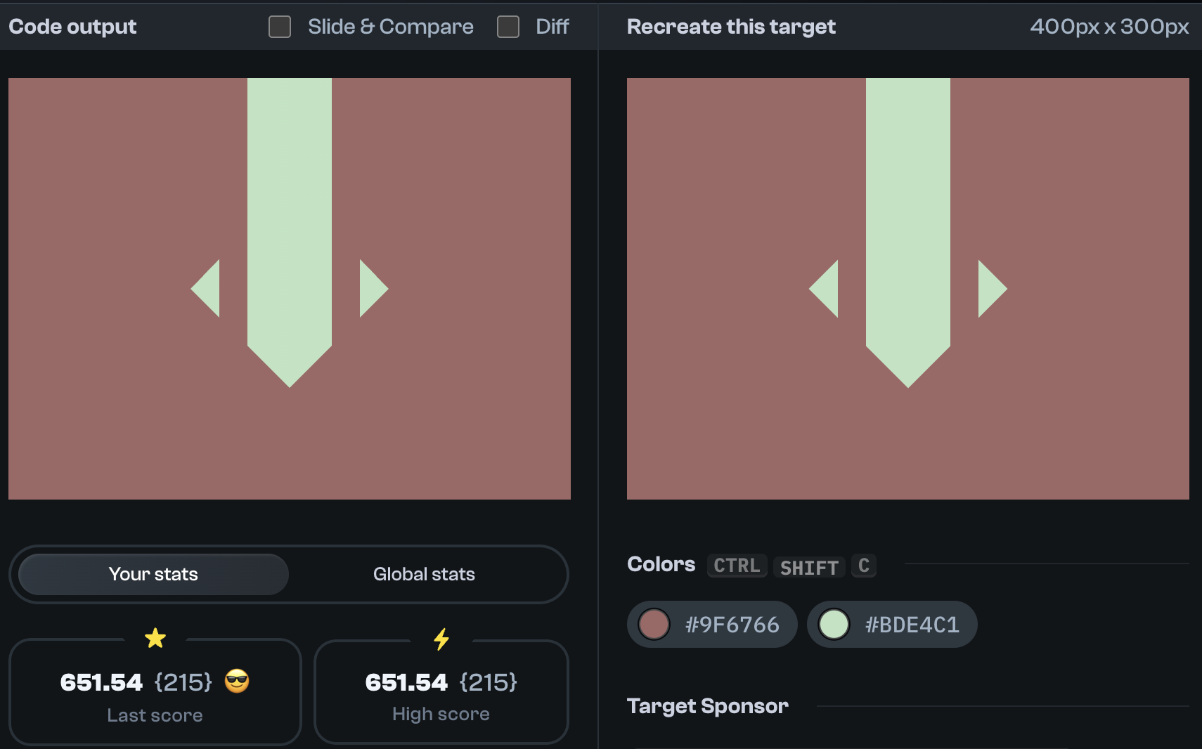 Target 56 comparison