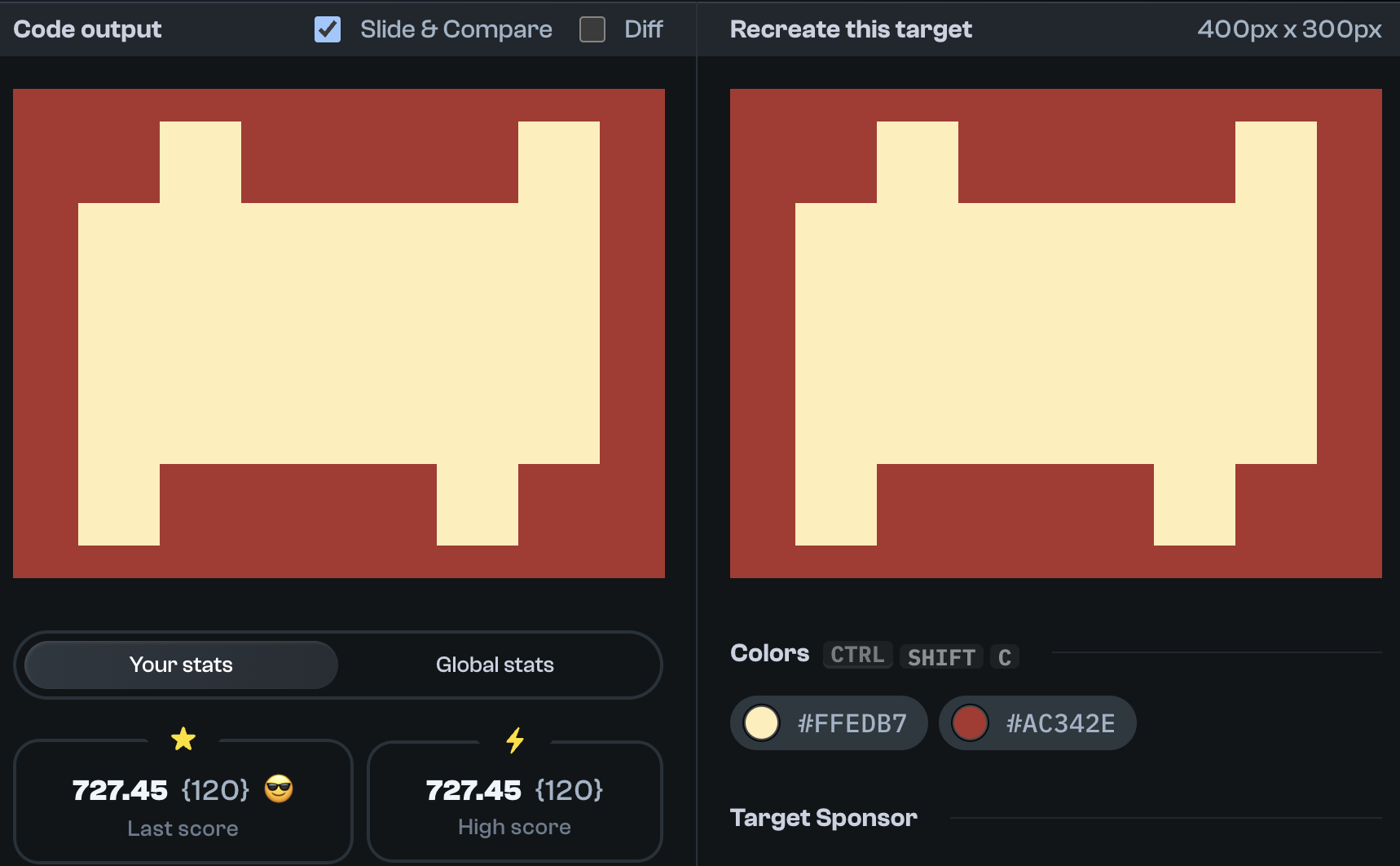 Target 60 comparison