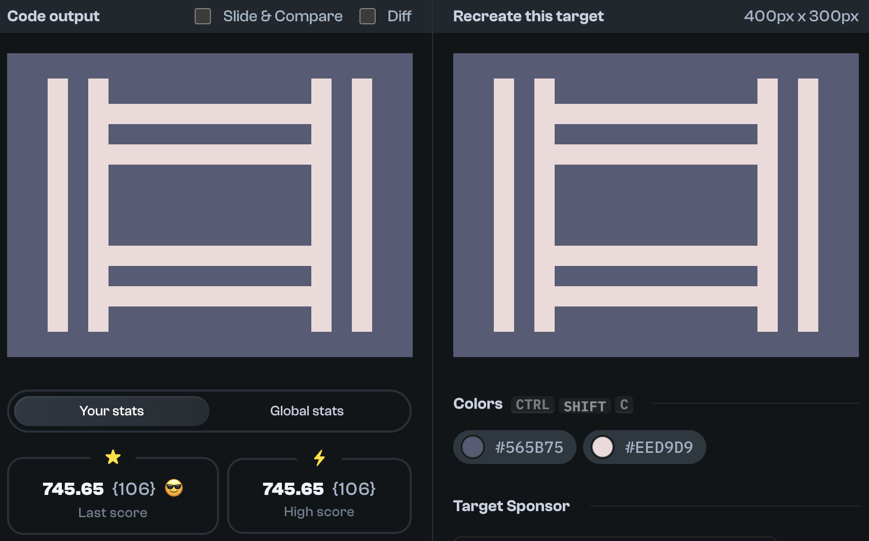 Target 61 comparison