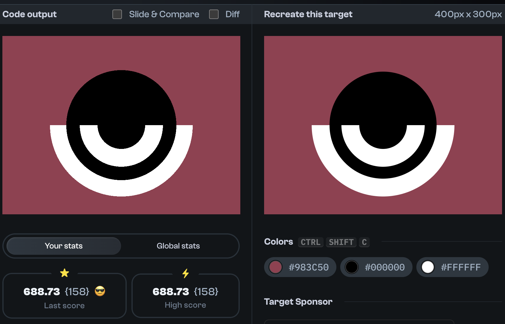 Target 64 comparison