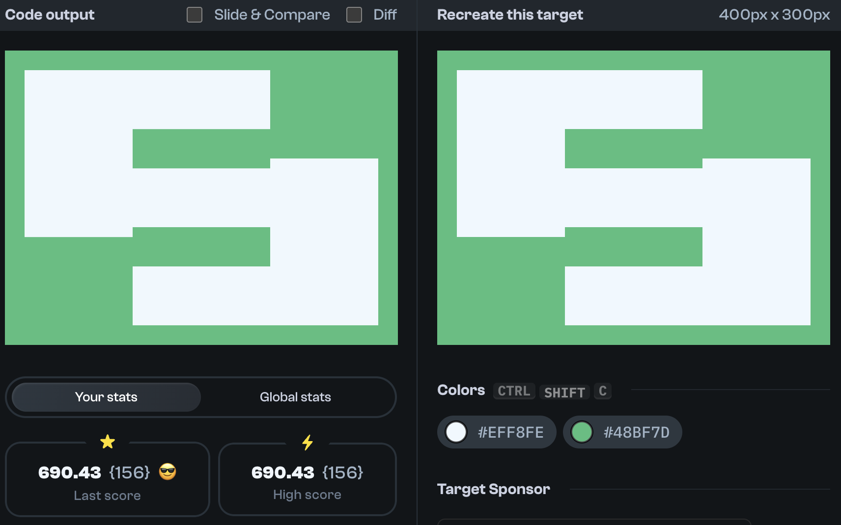 Target 71 comparison