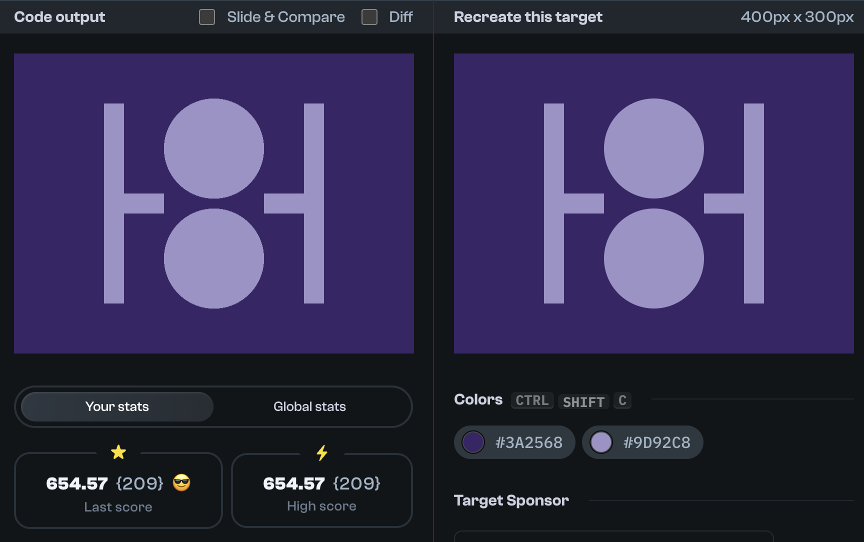Target 76 comparison