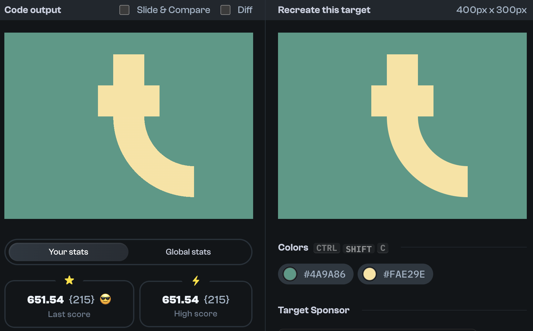 Target 82 comparison